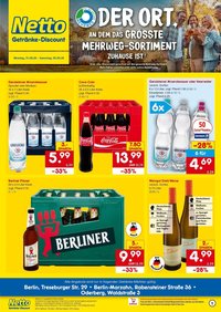 NETTO MARKEN-DISCOUNT Prospekt - Getränkemarkt in deiner Nähe
