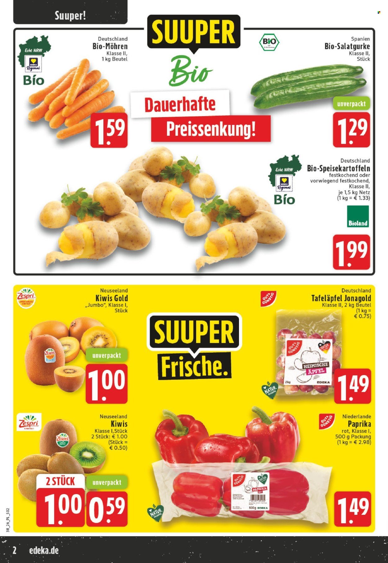 EDEKA Prospekt - Ab Montag 14.09.2026