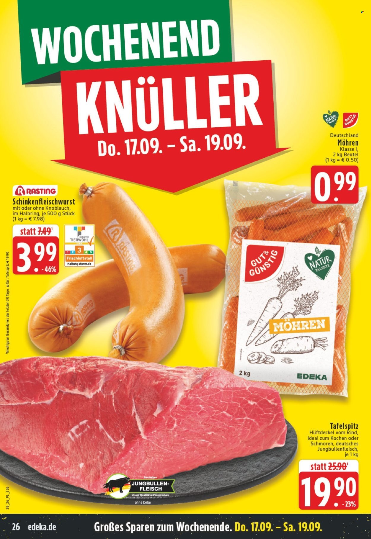 EDEKA Prospekt - Ab Montag 14.09.2026