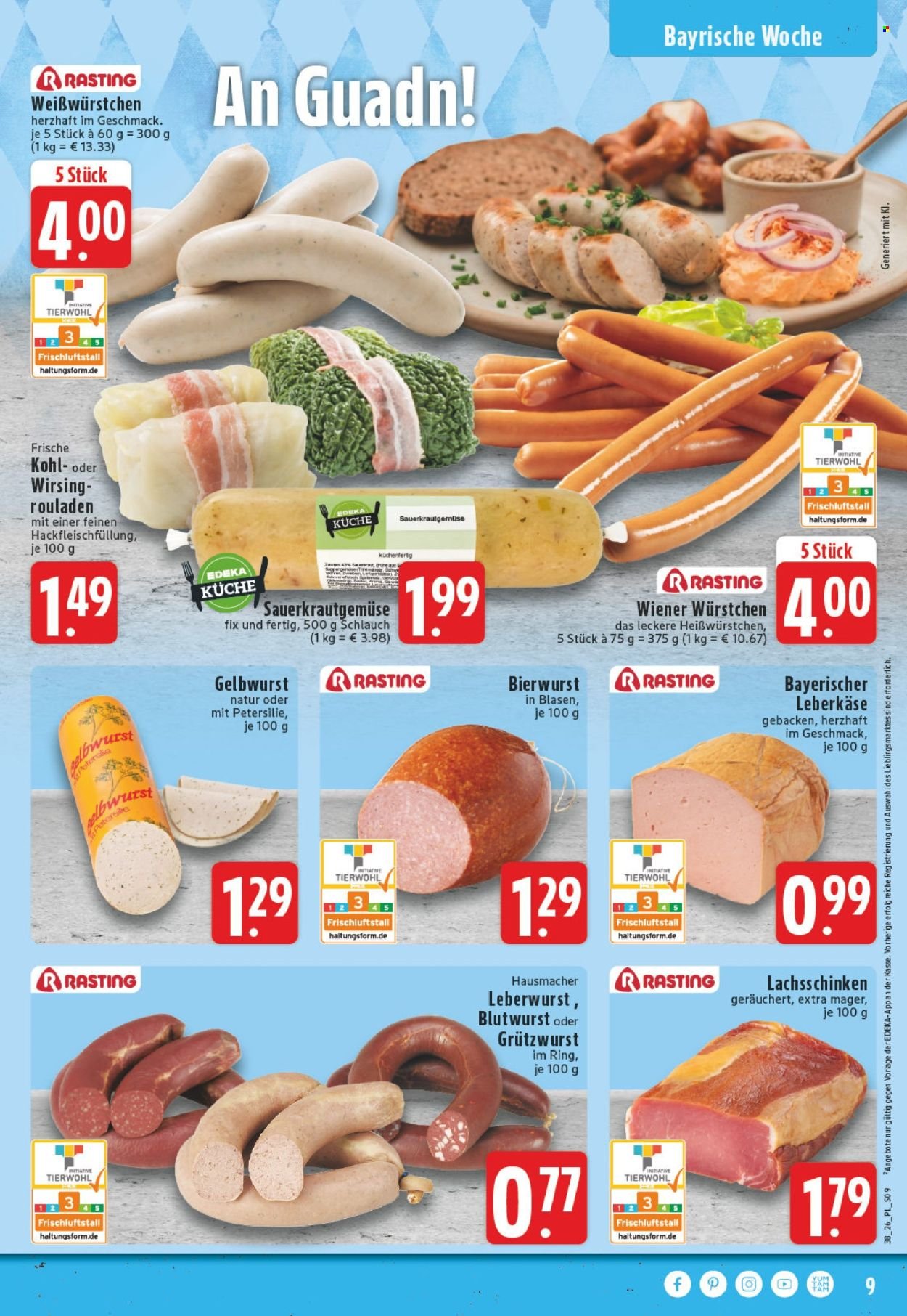 EDEKA Prospekt - Ab Montag 14.09.2026