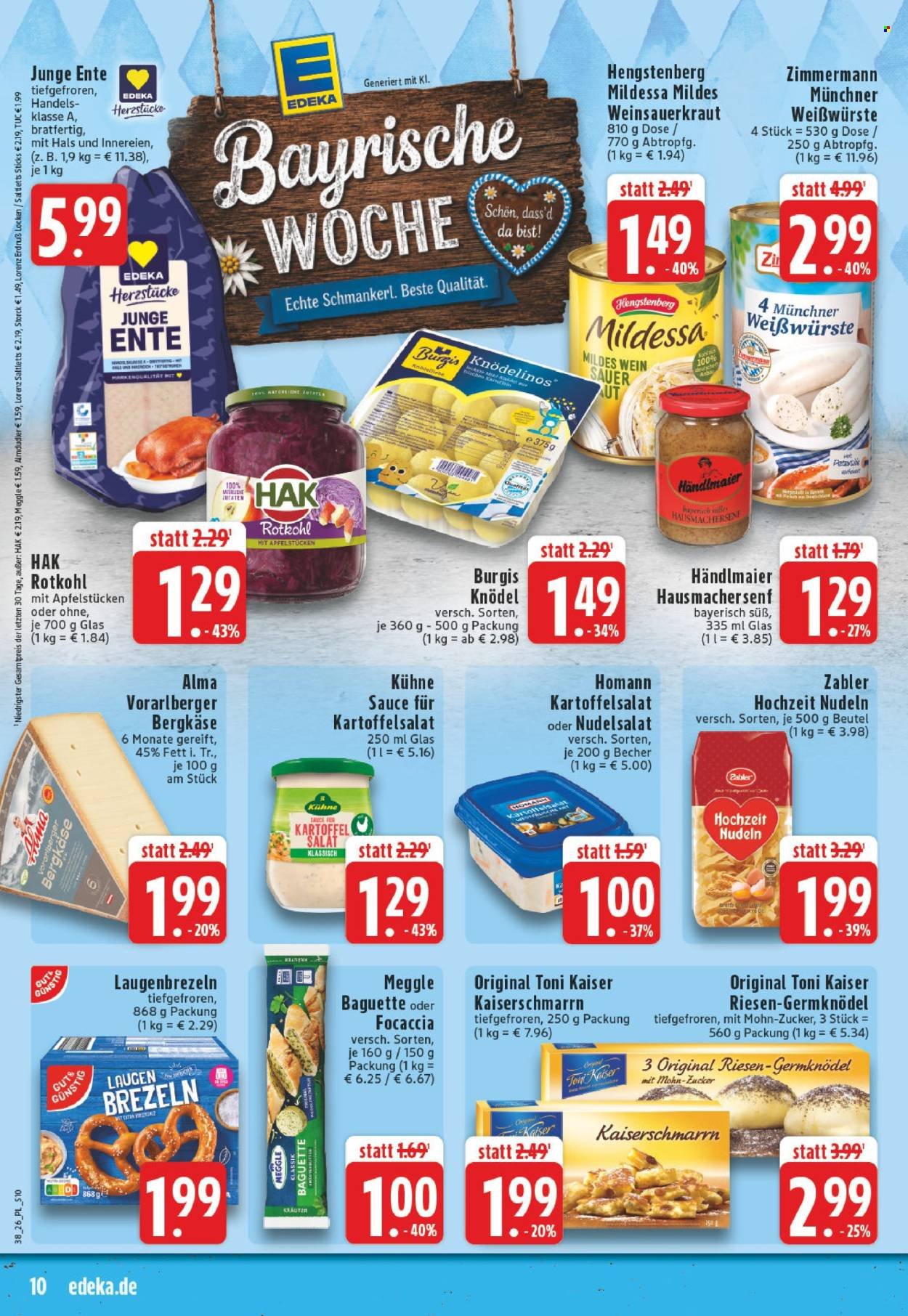 EDEKA Prospekt - Ab Montag 14.09.2026