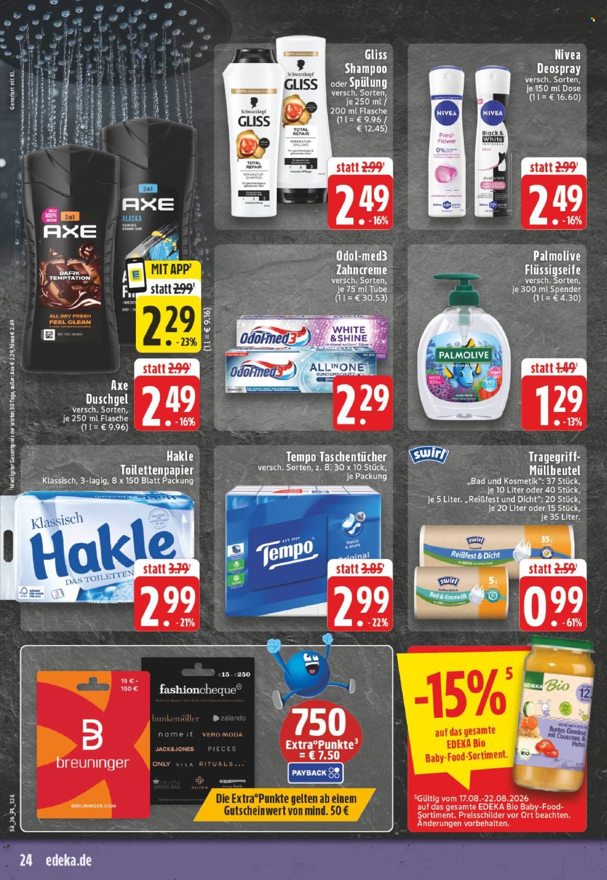 EDEKA Prospekt - Ab Montag 17.08.2026