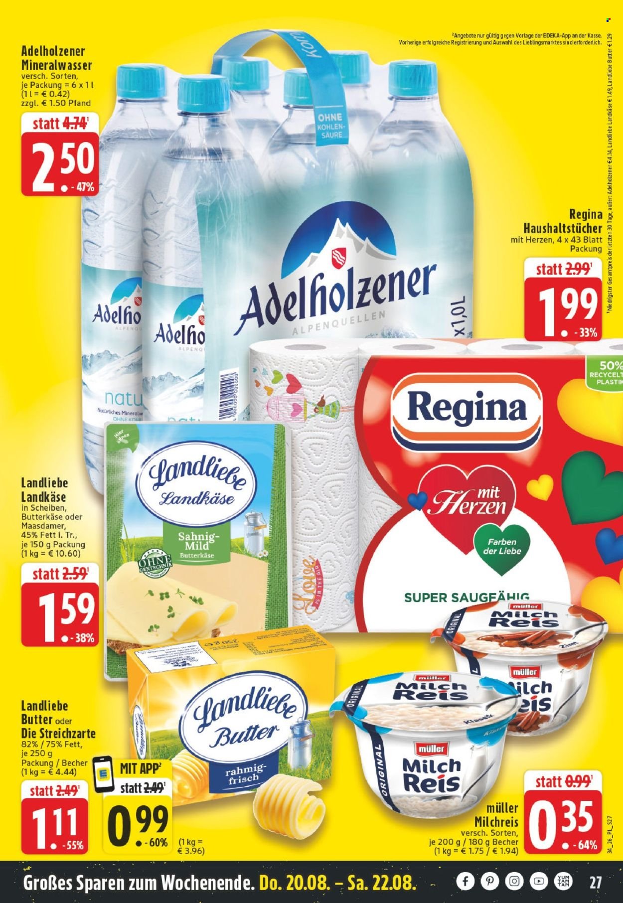 EDEKA Prospekt - Ab Montag 17.08.2026