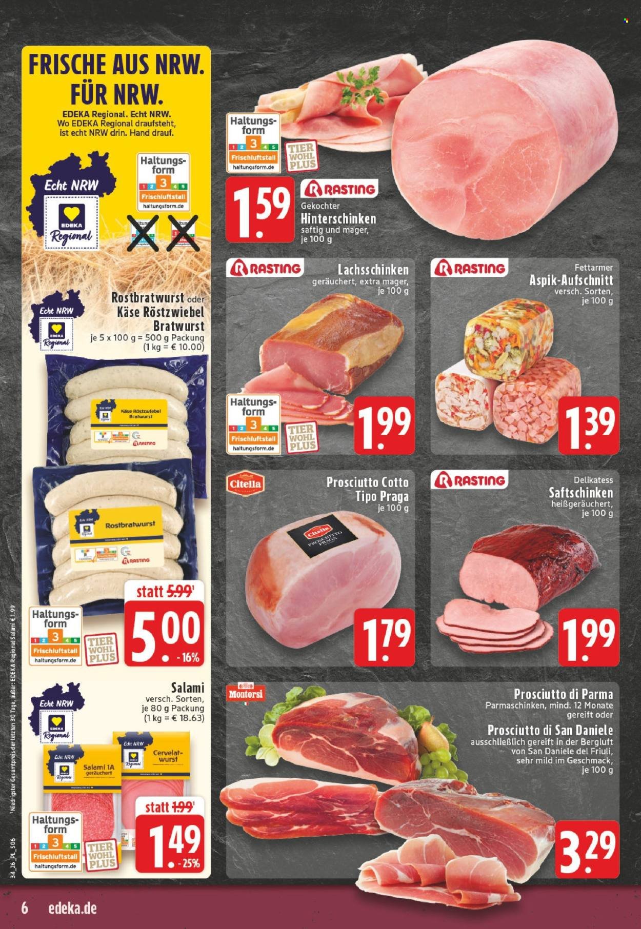 EDEKA Prospekt - Ab Montag 17.08.2026
