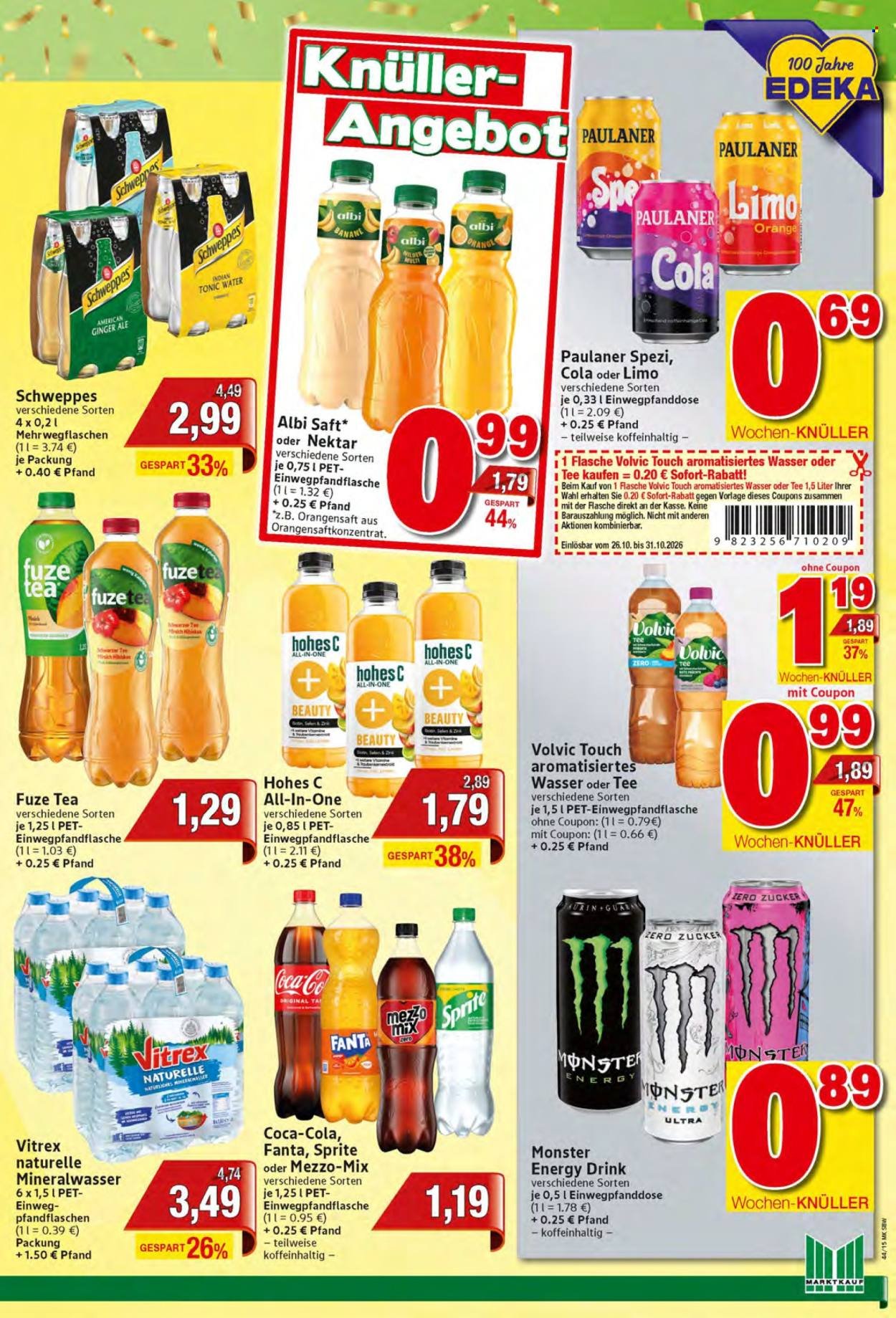 MARKTKAUF Prospekt - Ab Montag 26.10.2026