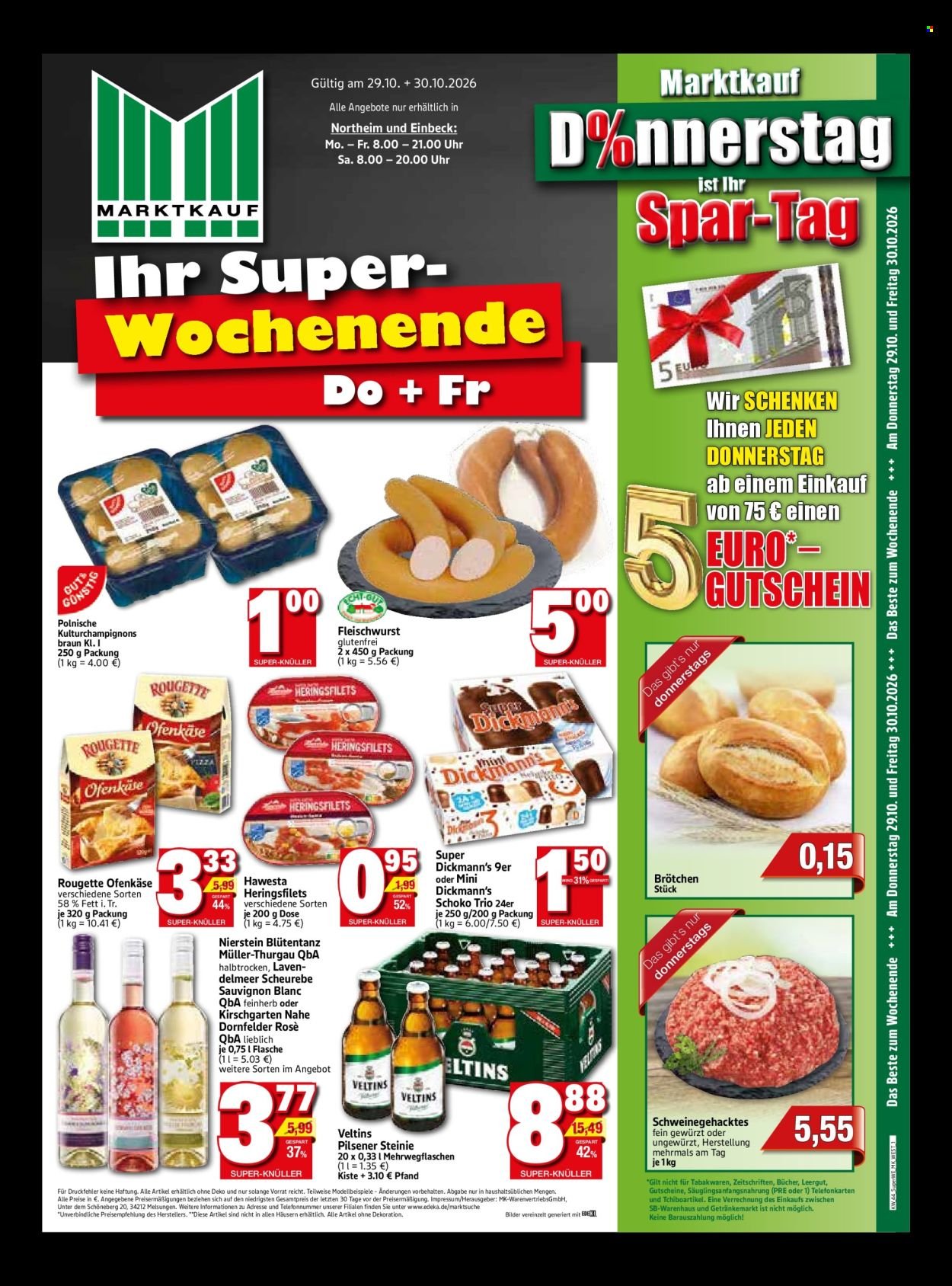 MARKTKAUF Prospekt - Ab Montag 26.10.2026