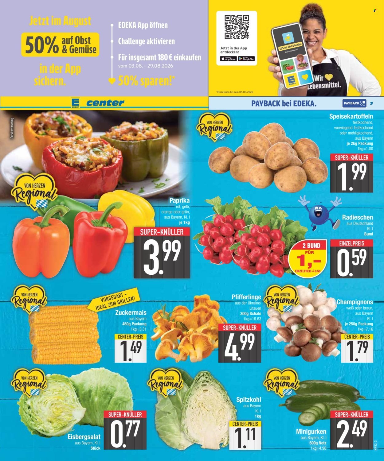 EDEKA Prospekt - Ab Montag 3.08.2026