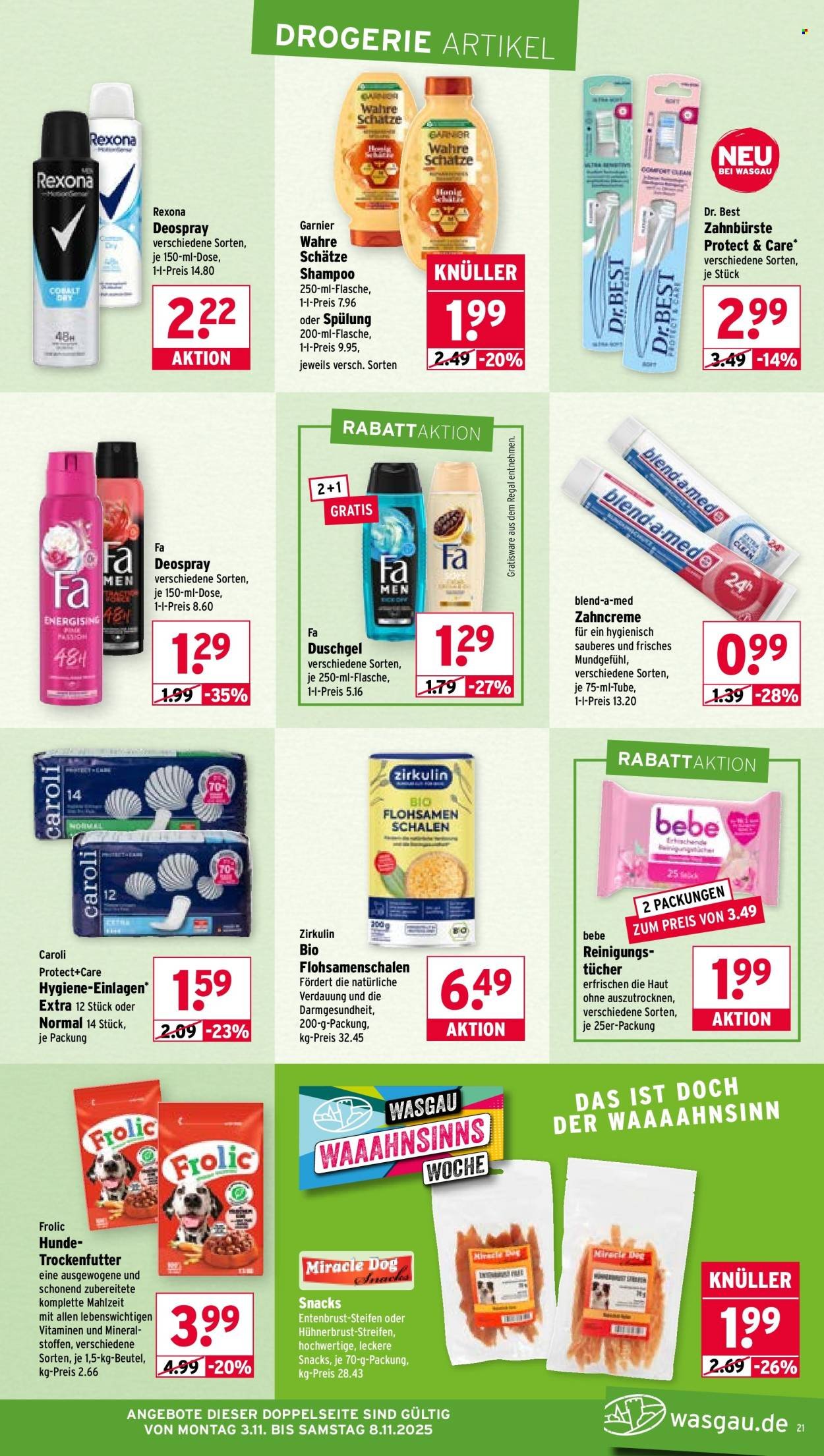 WASGAU Prospekt - Ab Montag 3.11.2025