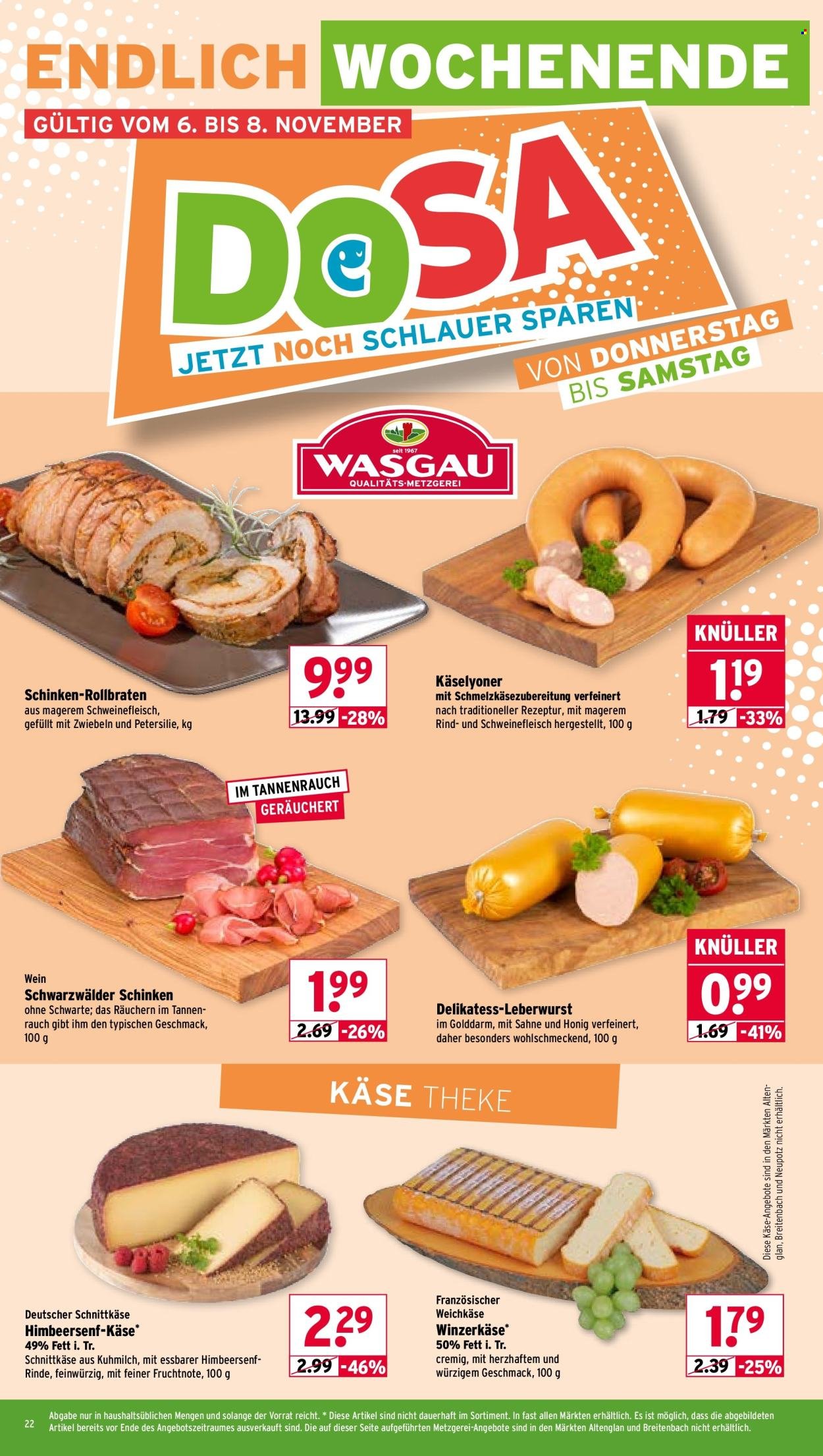 WASGAU Prospekt - Ab Montag 3.11.2025