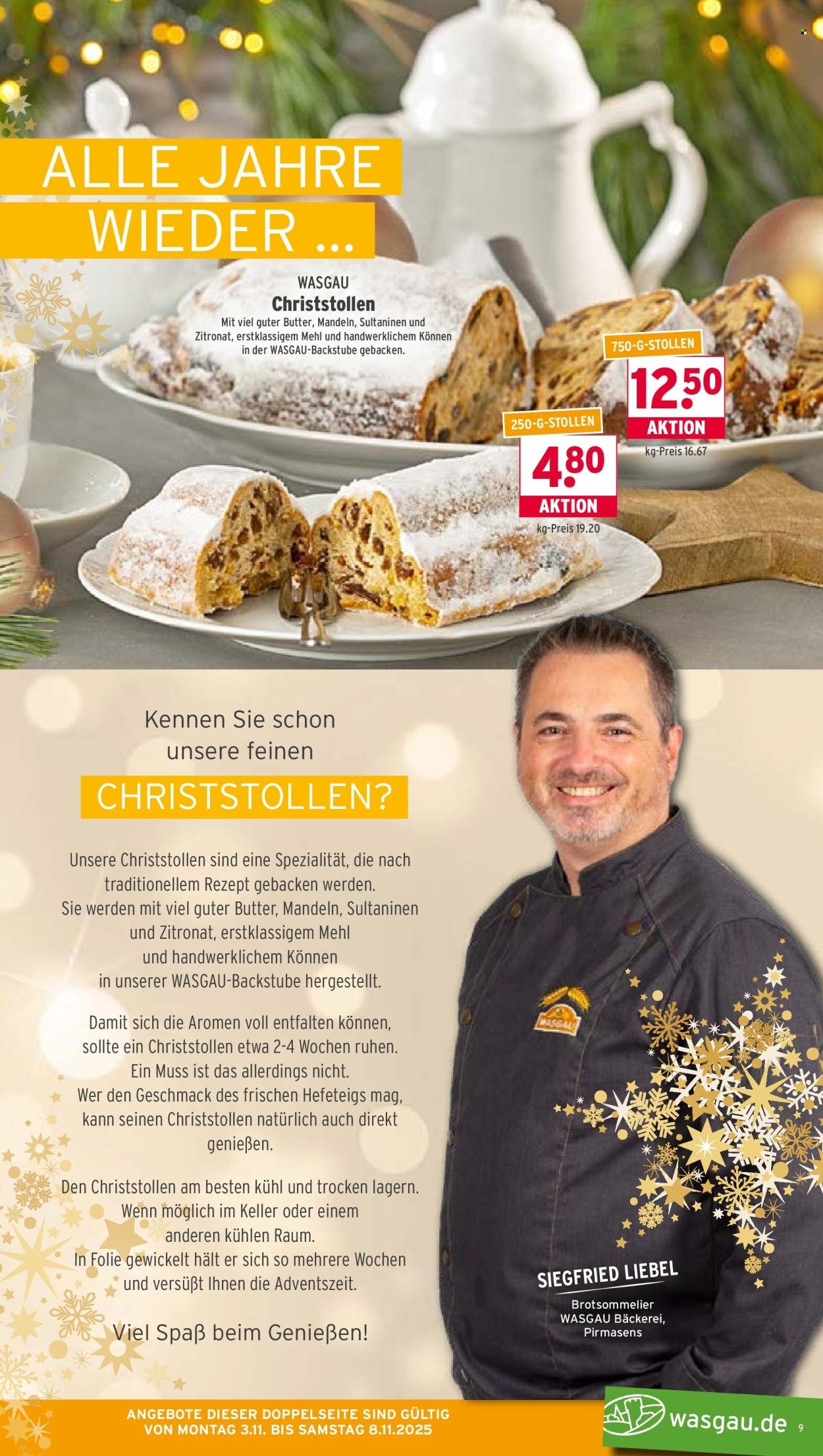 WASGAU Prospekt - Ab Montag 3.11.2025