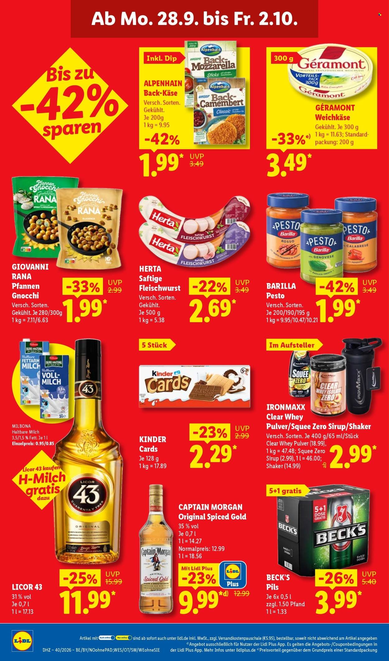 LIDL Prospekt - Ab Montag 28.09.2026