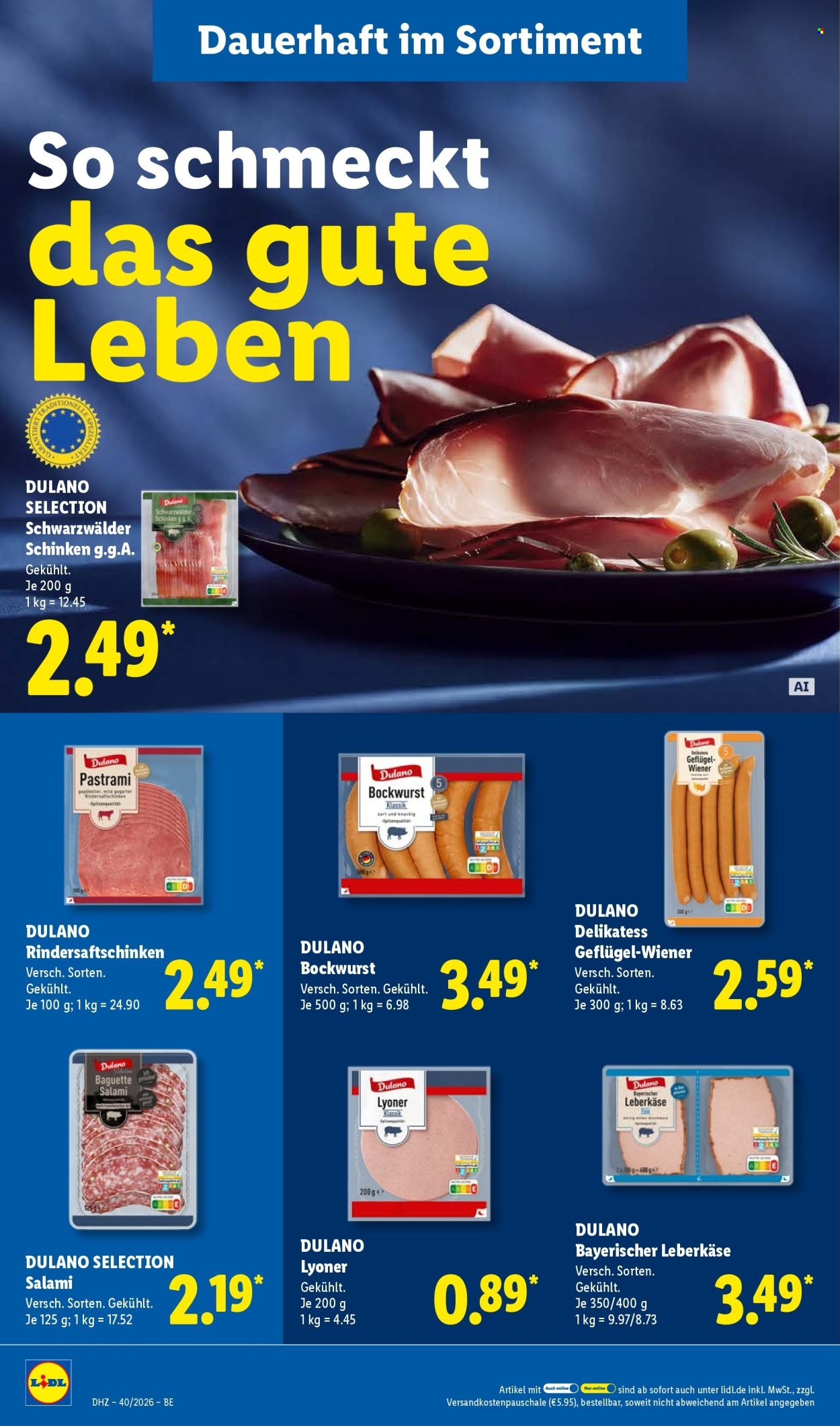 LIDL Prospekt - Ab Montag 28.09.2026