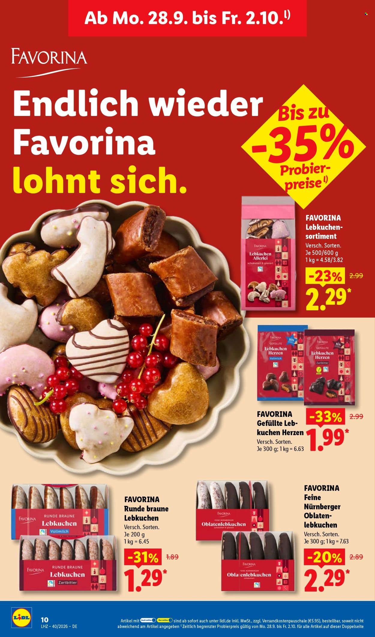 LIDL Prospekt - Ab Montag 28.09.2026