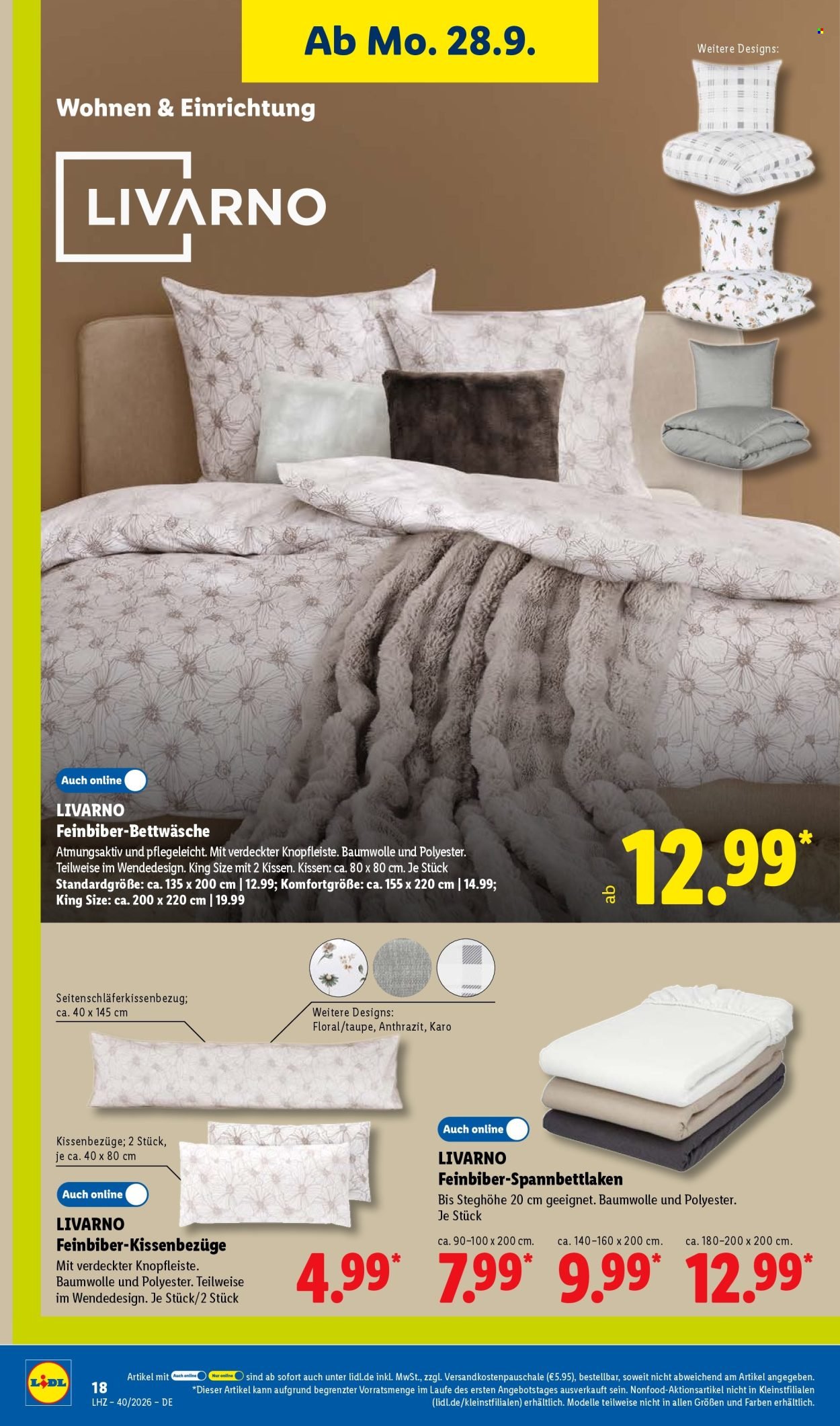 LIDL Prospekt - Ab Montag 28.09.2026