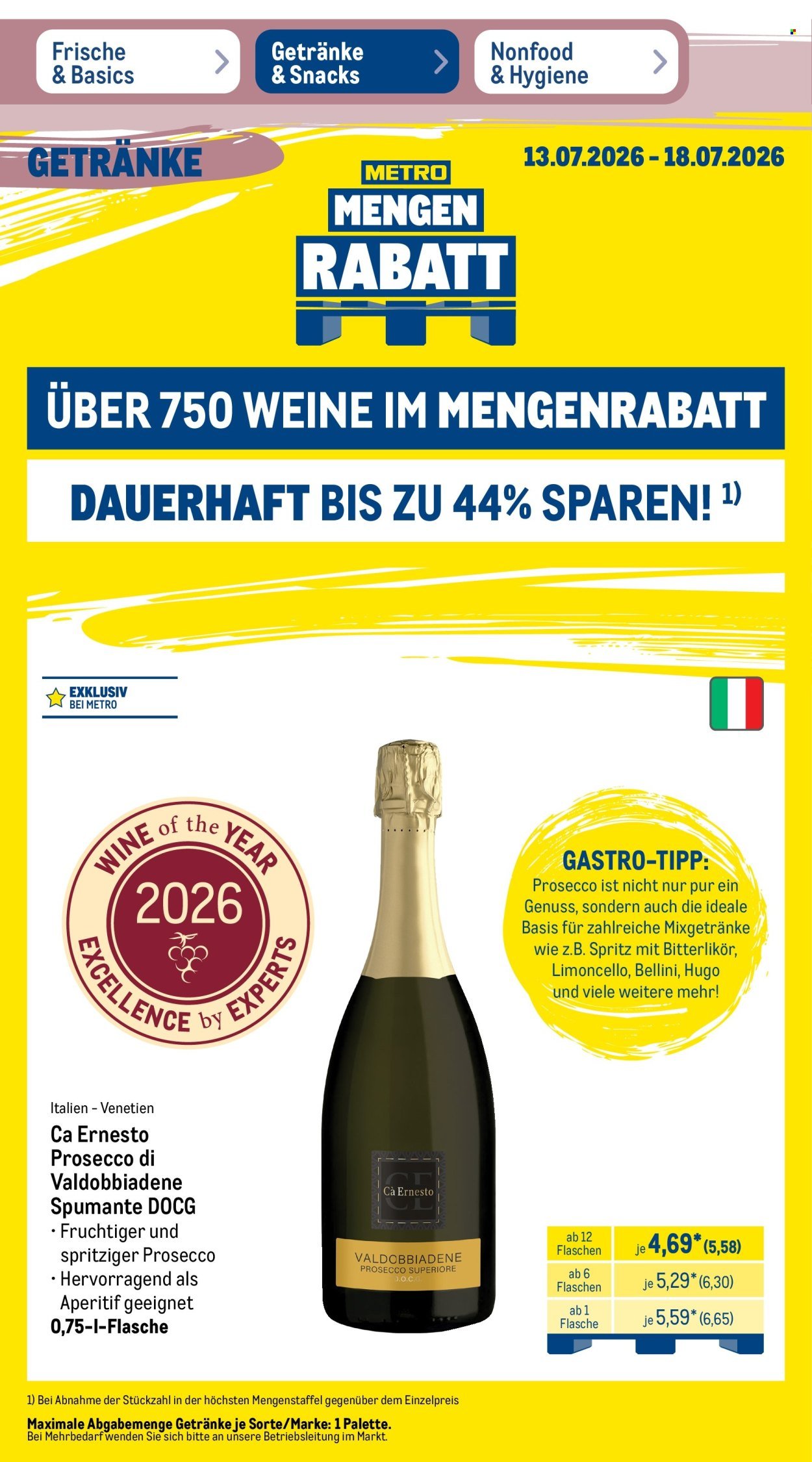 METRO Prospekt - Wochen-Angebote