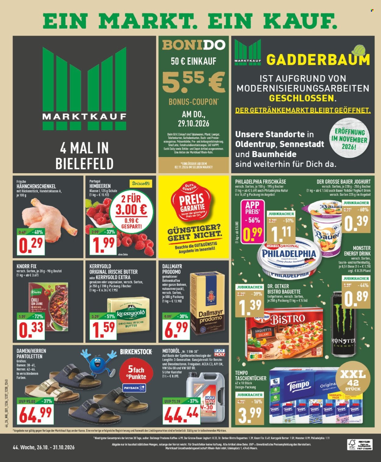 MARKTKAUF Prospekt - Ab Montag 26.10.2026