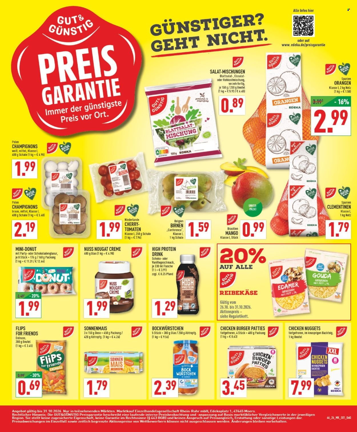 MARKTKAUF Prospekt - Ab Montag 26.10.2026