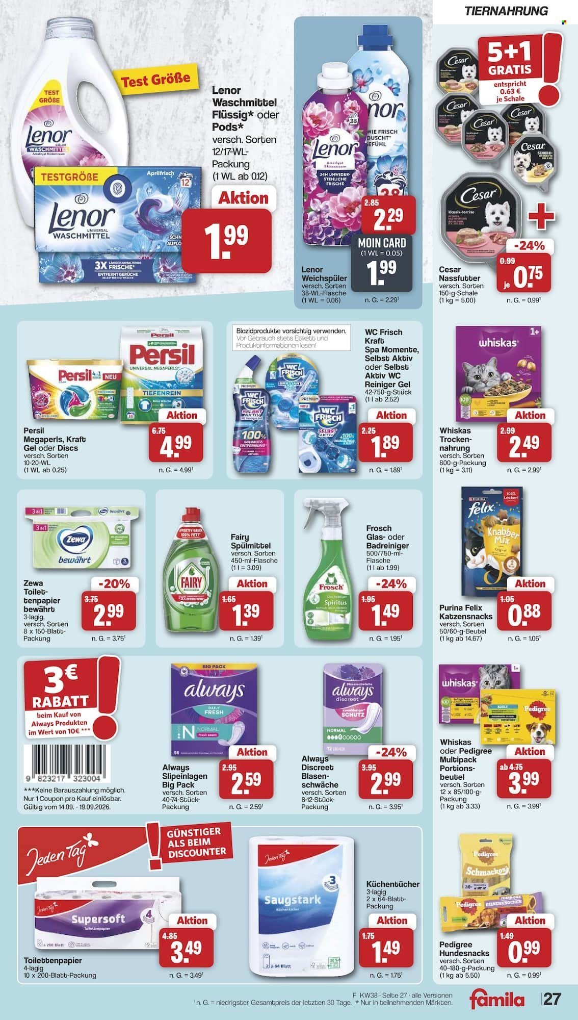 FAMILA Prospekt - Ab Montag 14.09.2026