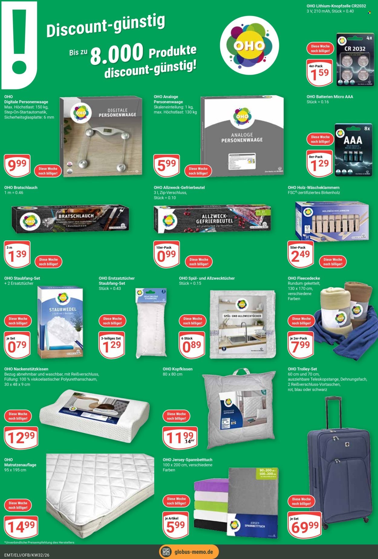 GLOBUS Prospekt - Ab Montag 3.08.2026
