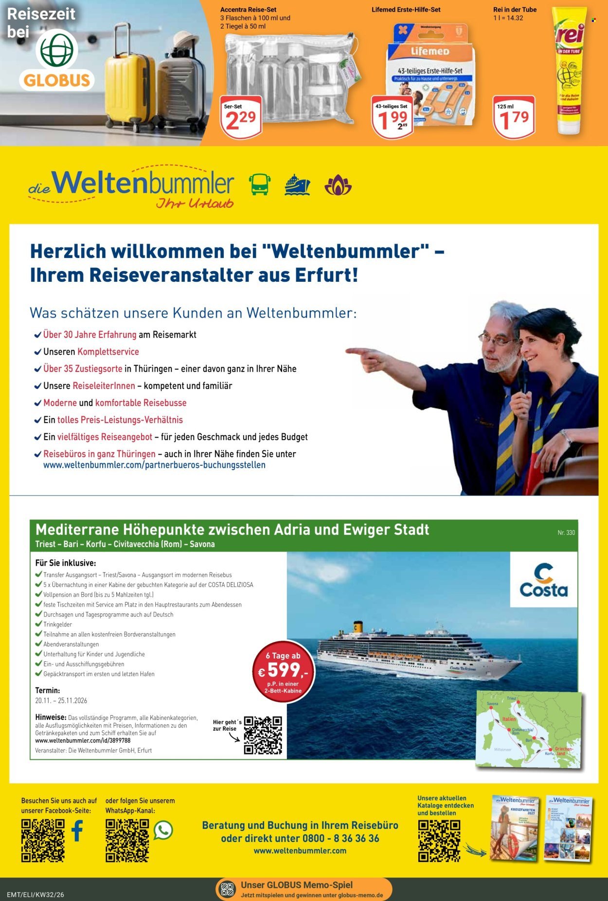 GLOBUS Prospekt - Ab Montag 3.08.2026