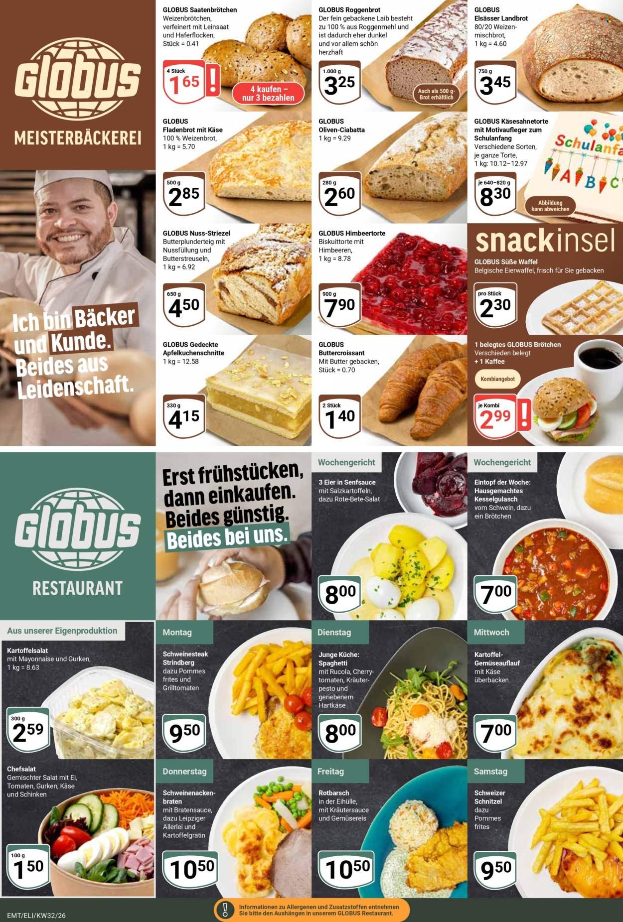 GLOBUS Prospekt - Ab Montag 3.08.2026