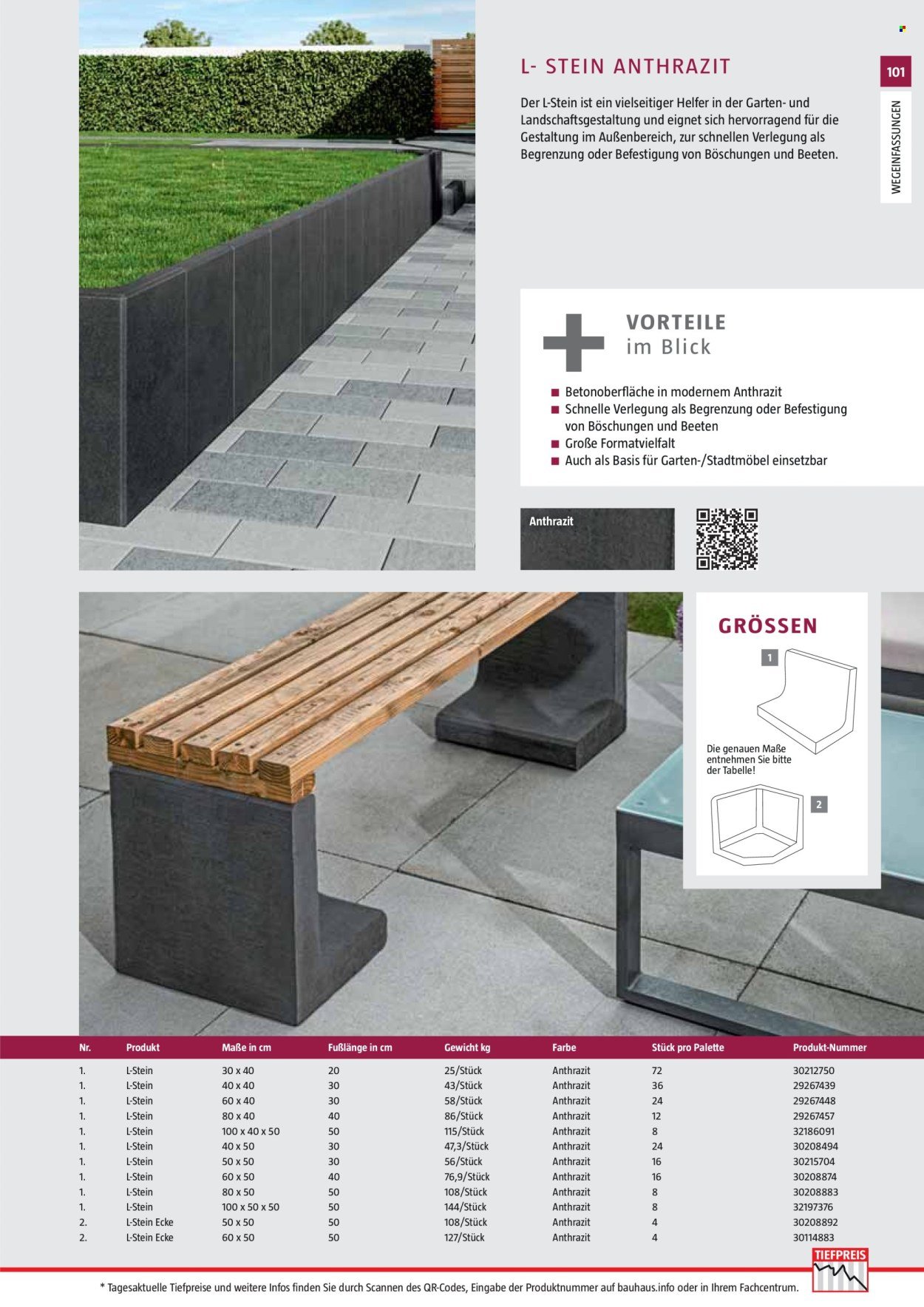BAUHAUS Angebote - Gartenbaumaterialien
