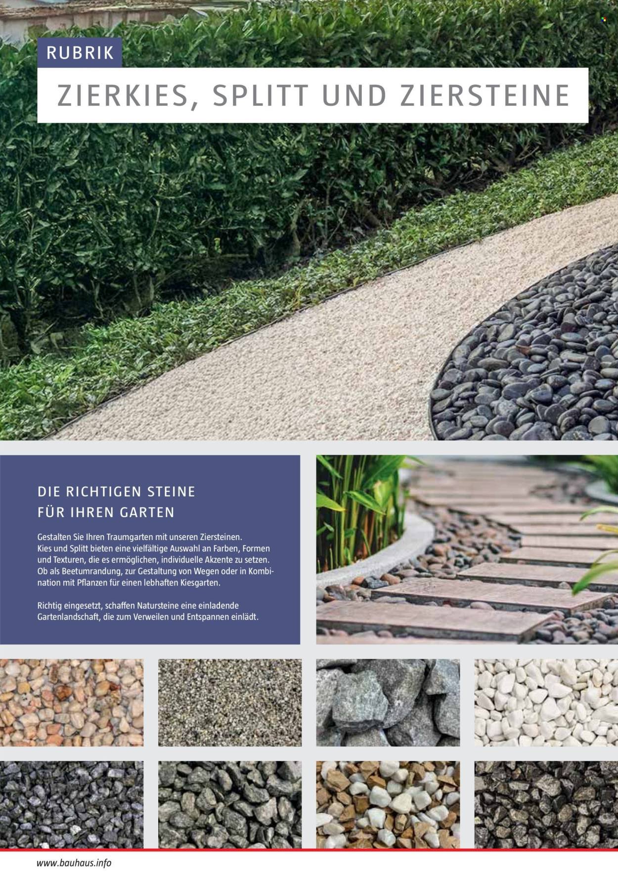 BAUHAUS Angebote - Gartenbaumaterialien