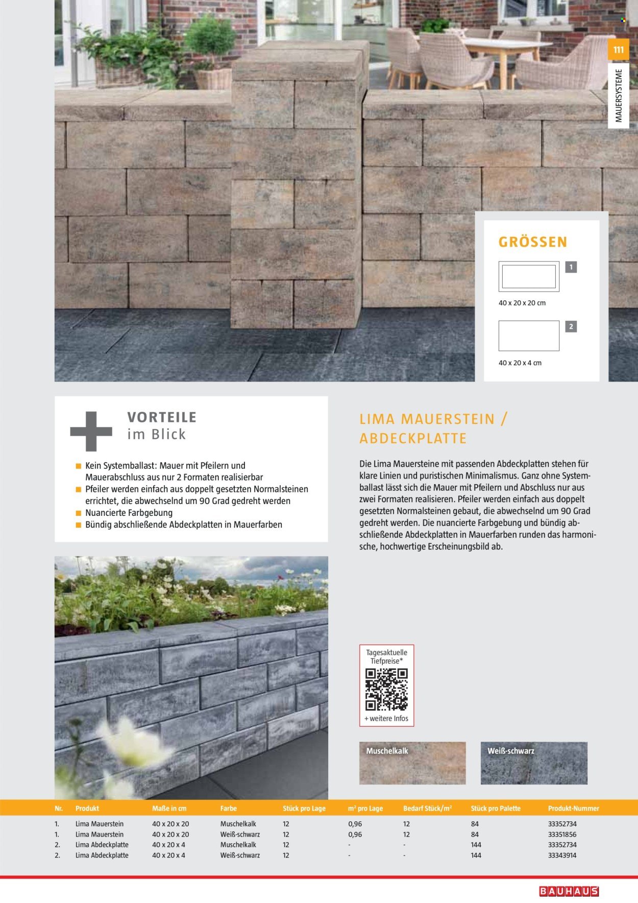 BAUHAUS Angebote - Gartenbaumaterialien