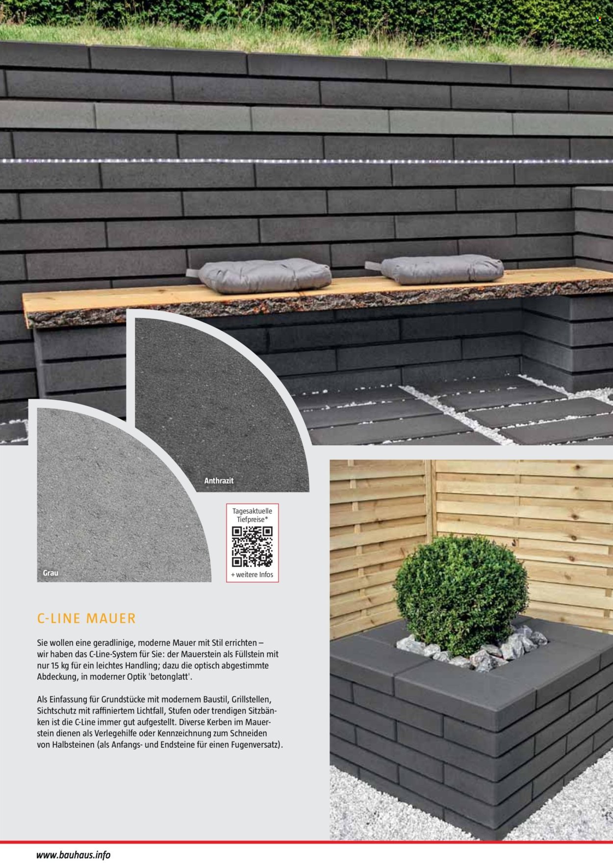 BAUHAUS Angebote - Gartenbaumaterialien