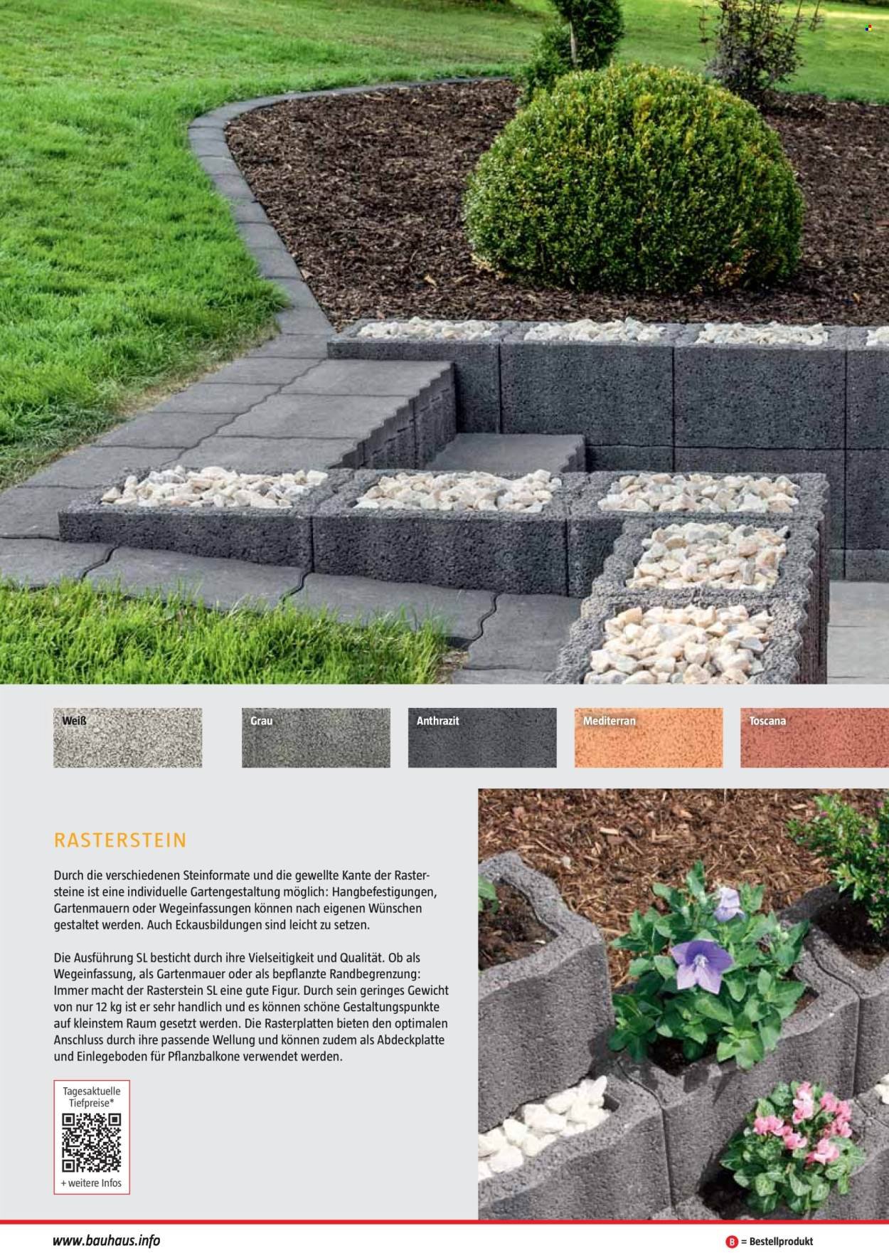 BAUHAUS Angebote - Gartenbaumaterialien