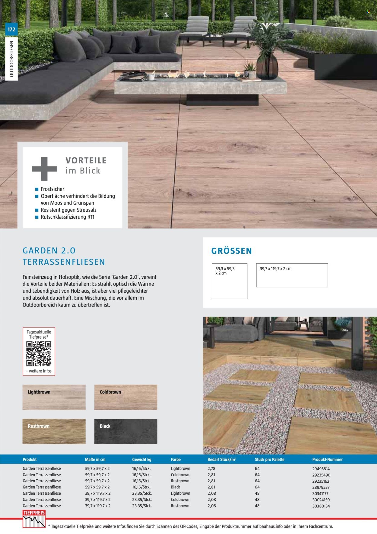 BAUHAUS Angebote - Gartenbaumaterialien