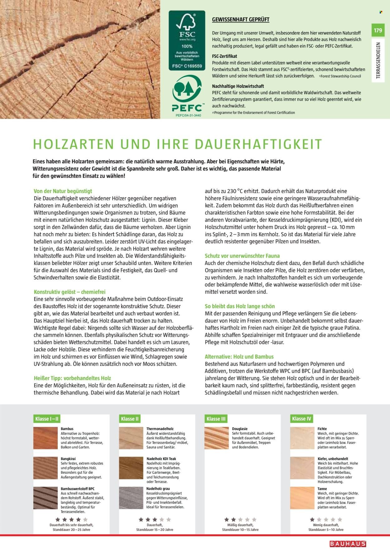 BAUHAUS Angebote - Gartenbaumaterialien