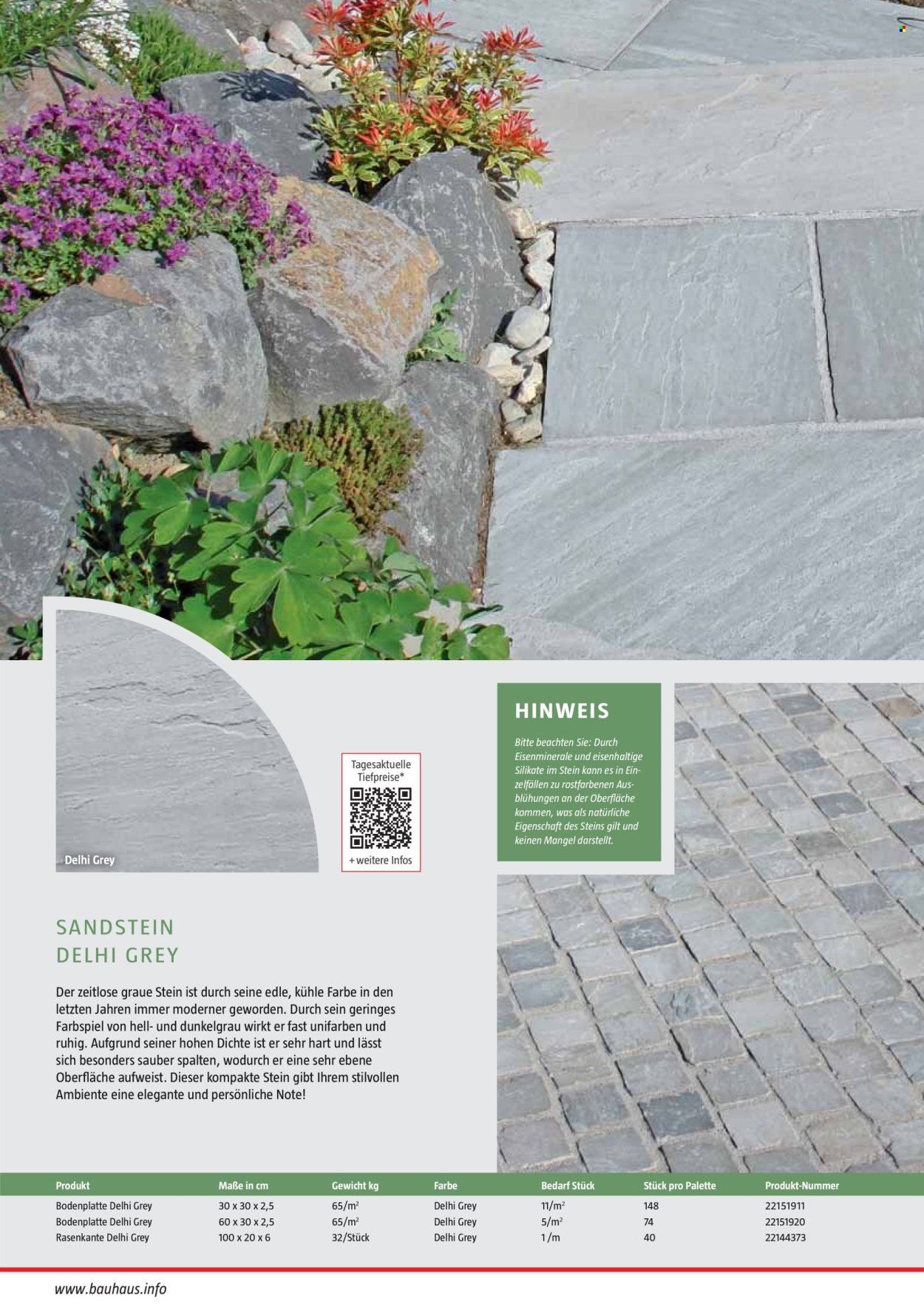 BAUHAUS Angebote - Gartenbaumaterialien
