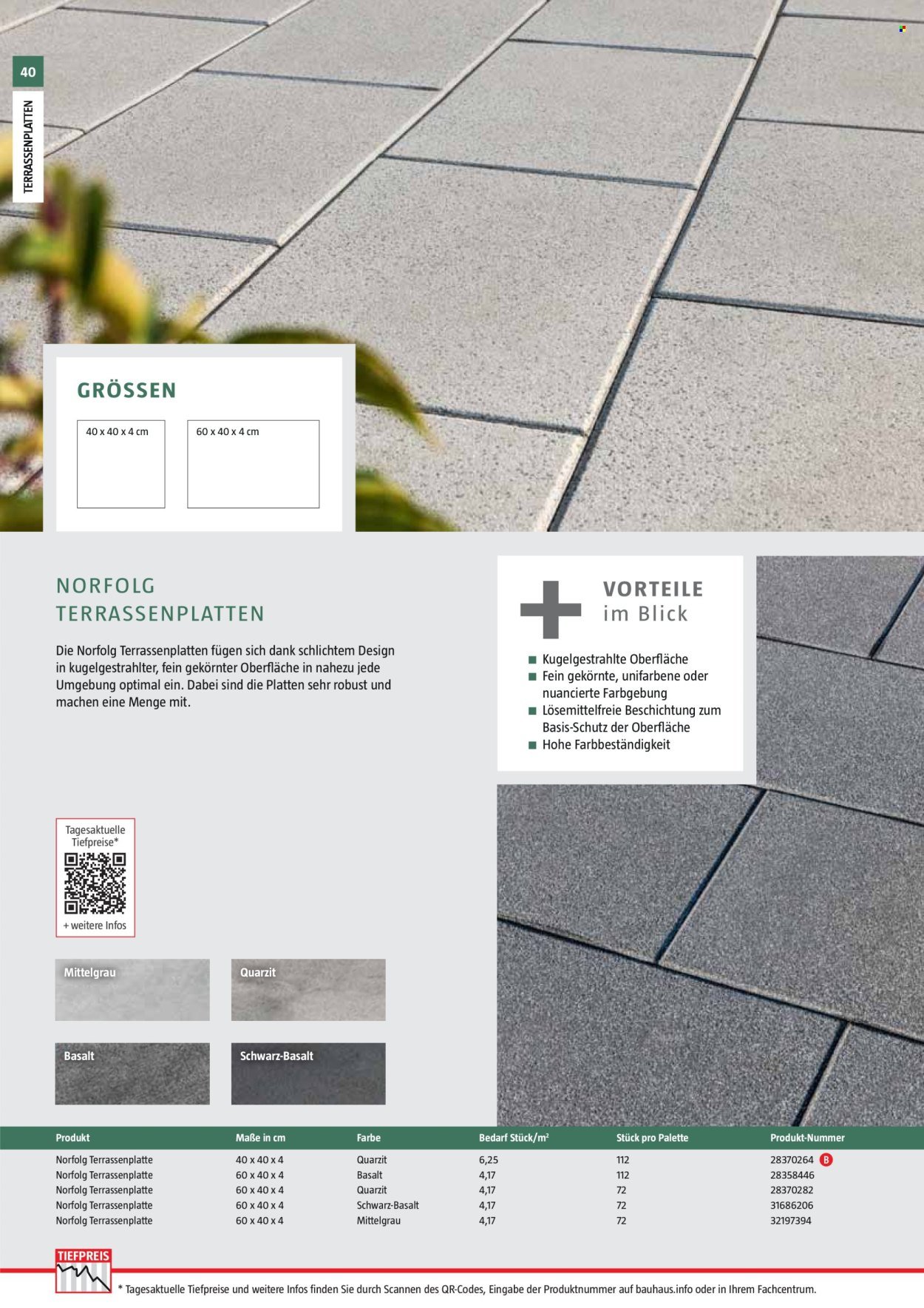 BAUHAUS Angebote - Gartenbaumaterialien