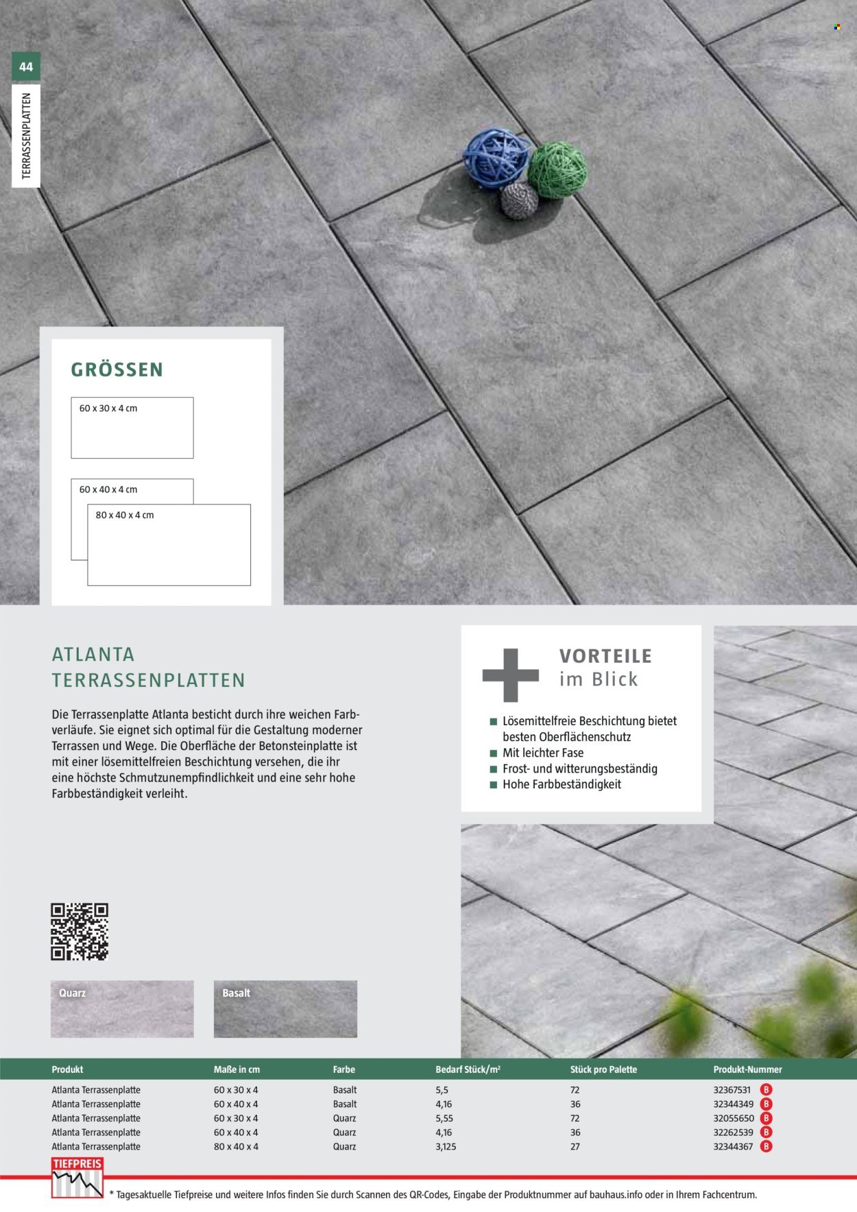 BAUHAUS Angebote - Gartenbaumaterialien