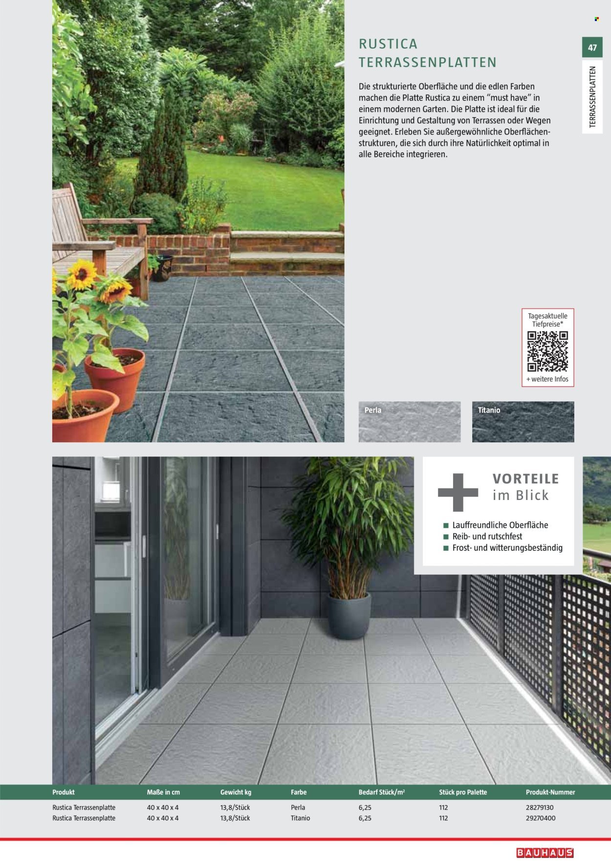 BAUHAUS Angebote - Gartenbaumaterialien