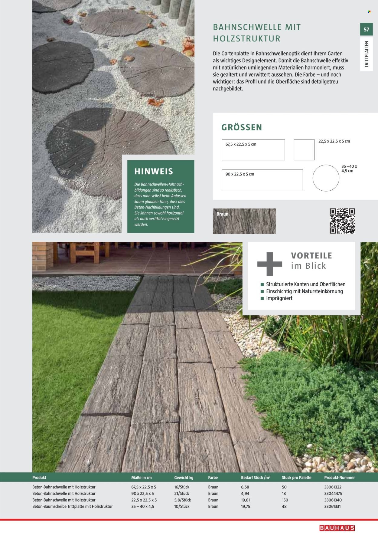 BAUHAUS Angebote - Gartenbaumaterialien