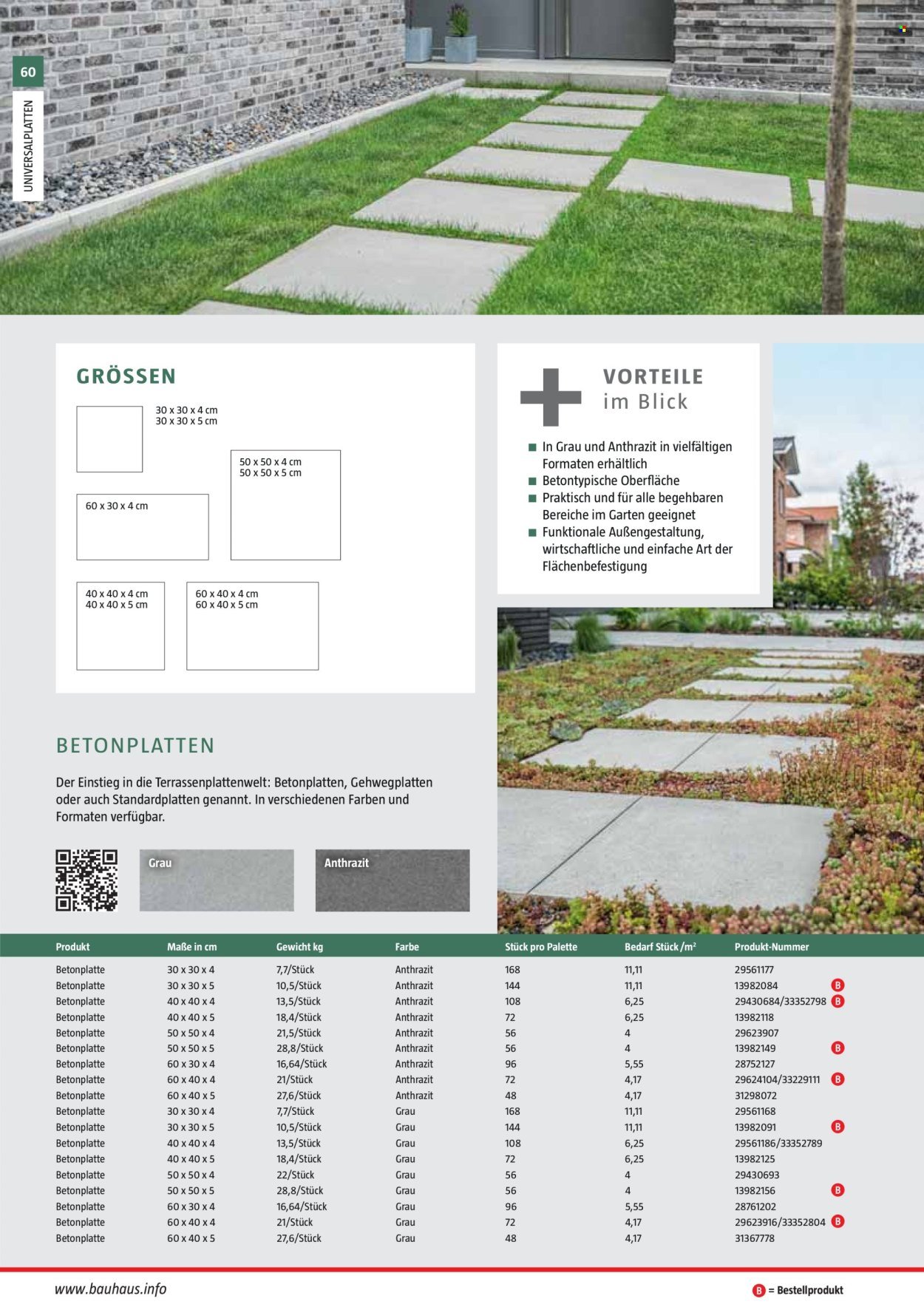 BAUHAUS Angebote - Gartenbaumaterialien