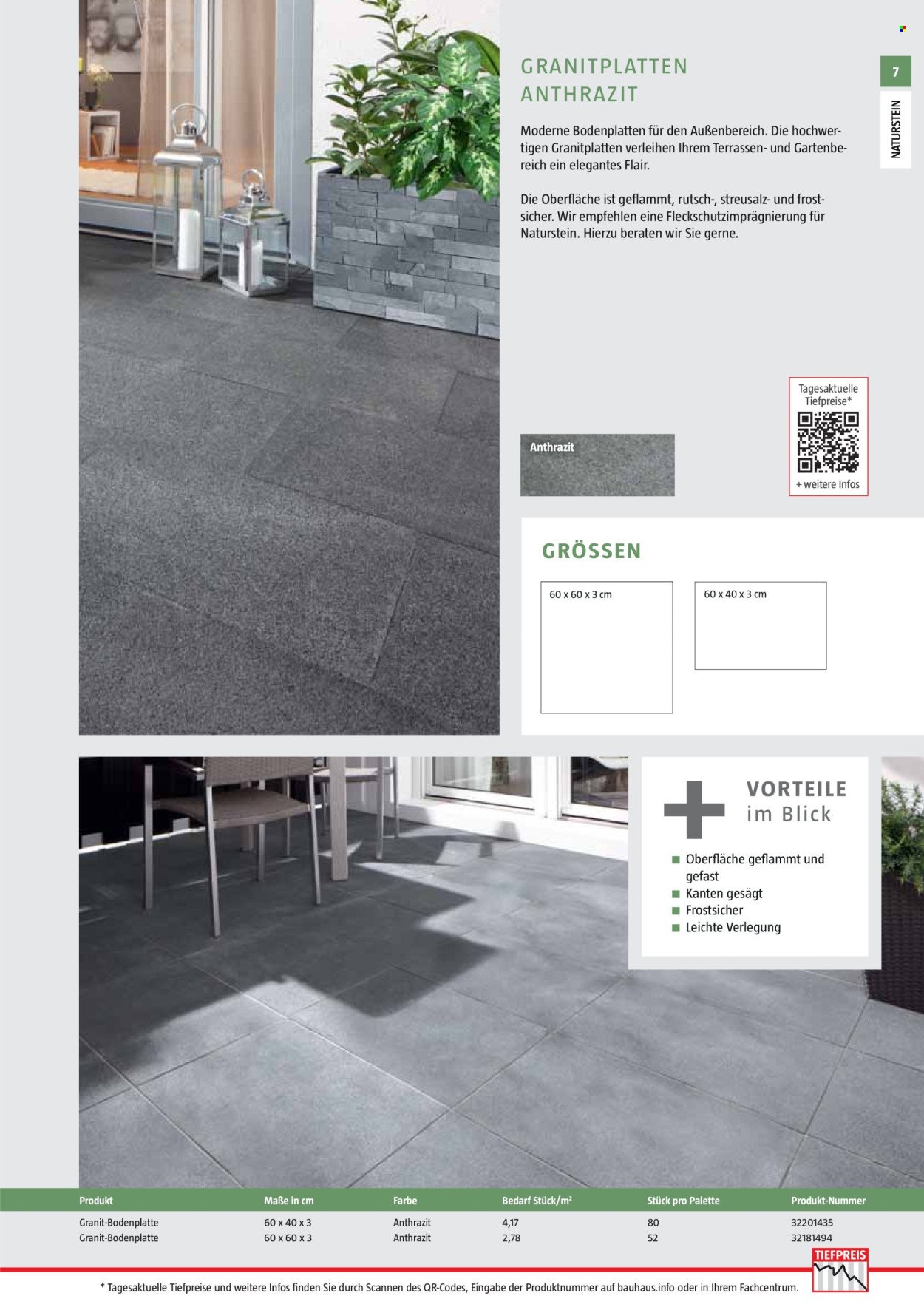 BAUHAUS Angebote - Gartenbaumaterialien