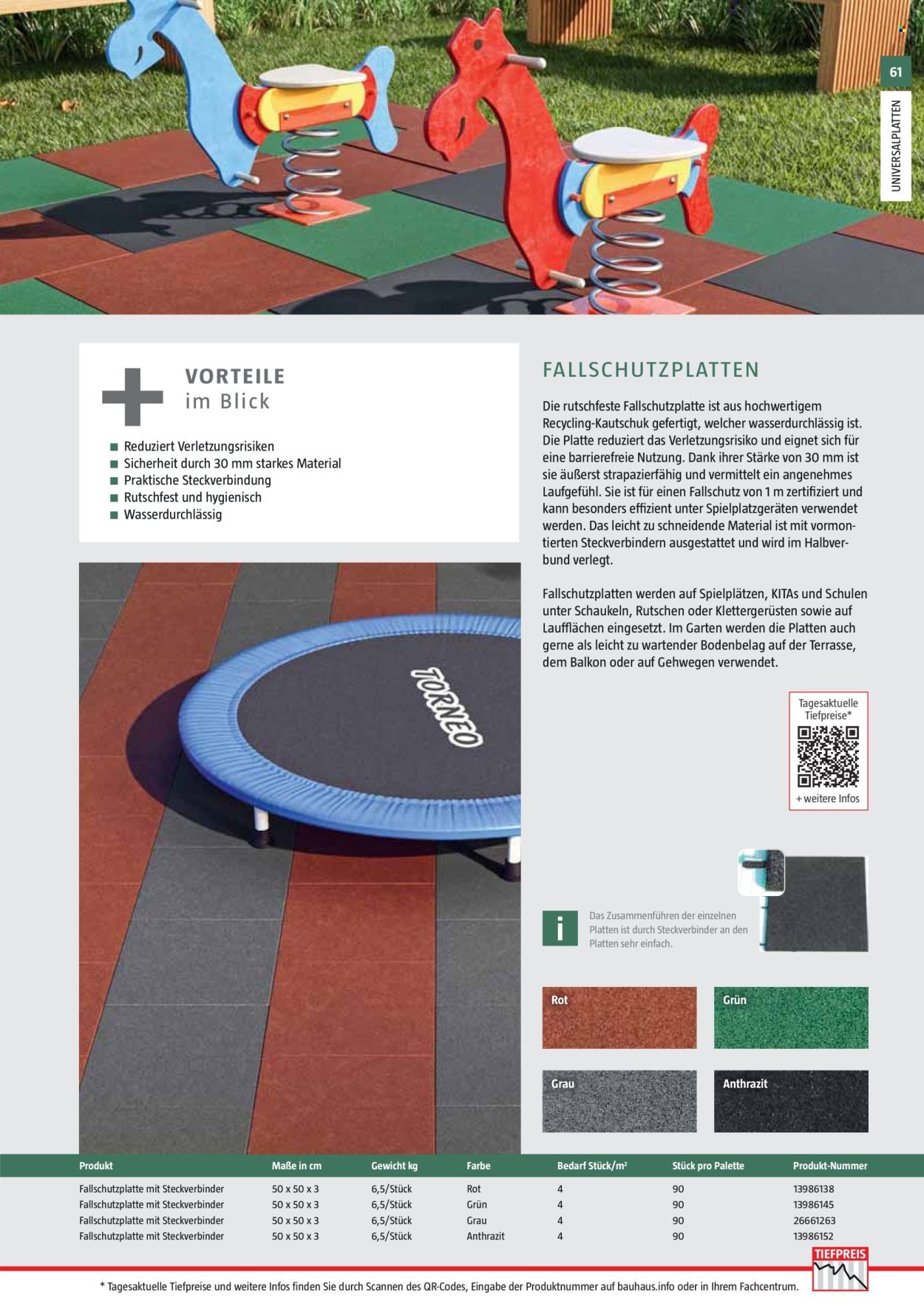 BAUHAUS Angebote - Gartenbaumaterialien