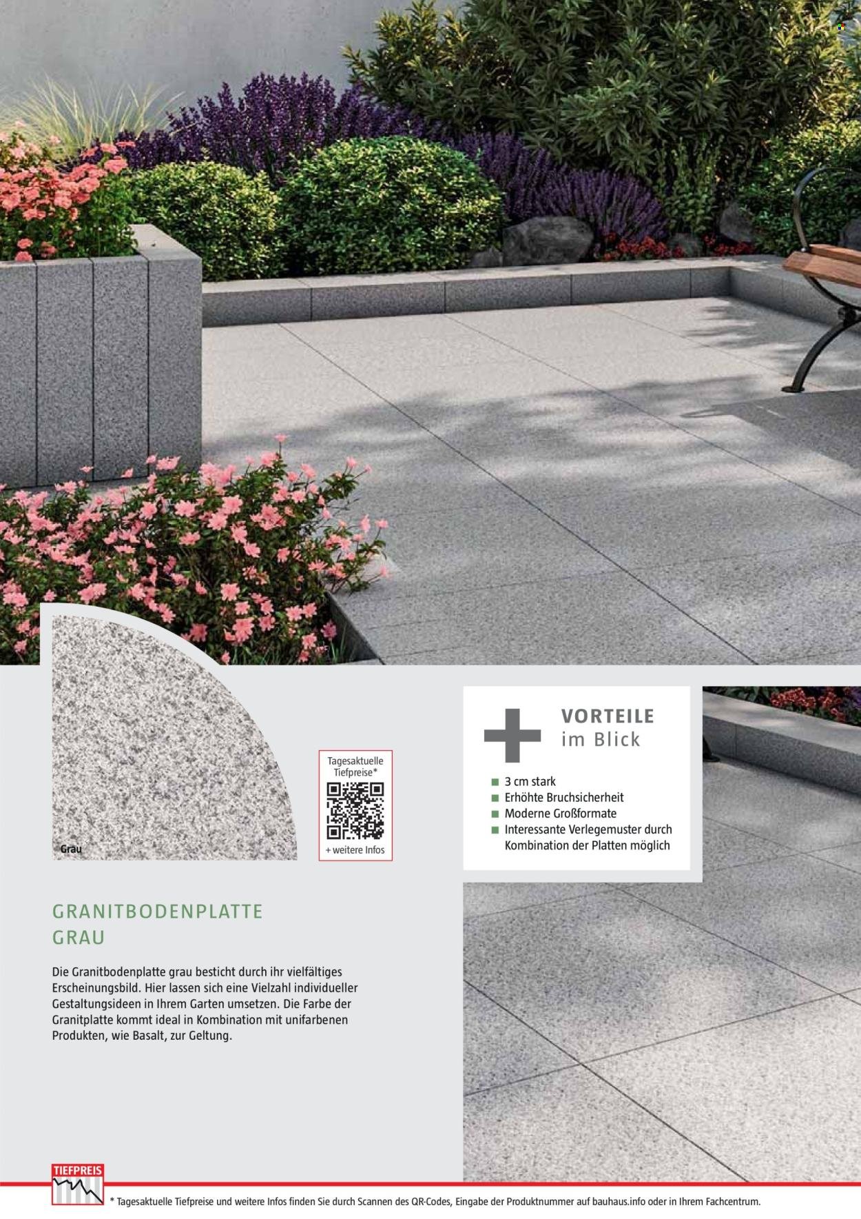 BAUHAUS Angebote - Gartenbaumaterialien