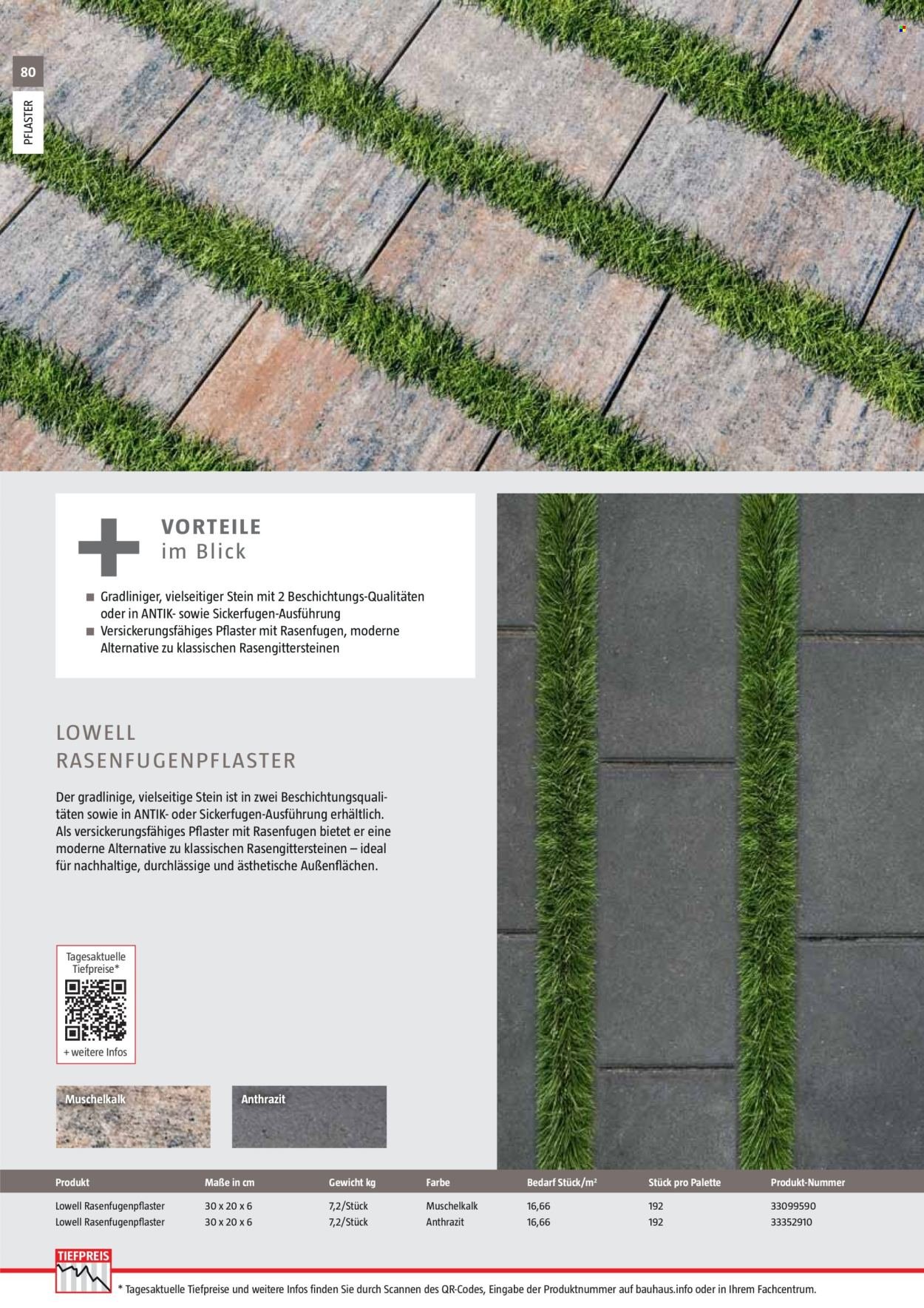 BAUHAUS Angebote - Gartenbaumaterialien
