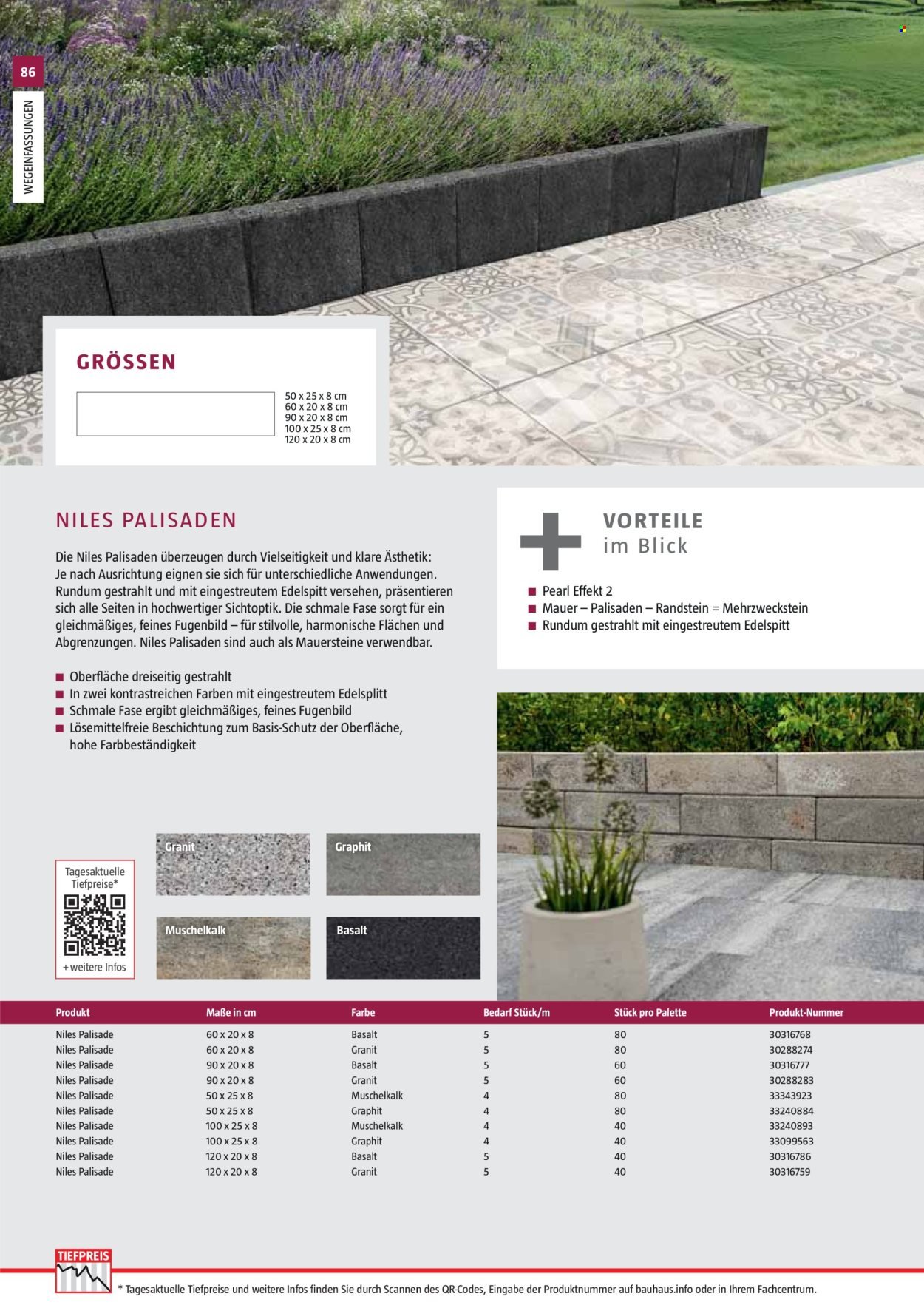 BAUHAUS Angebote - Gartenbaumaterialien