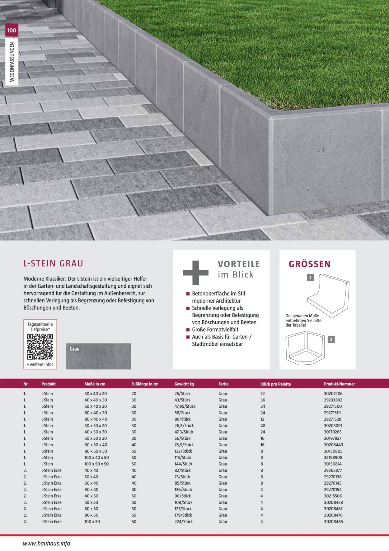 BAUHAUS Angebote - Gartenbaumaterialien