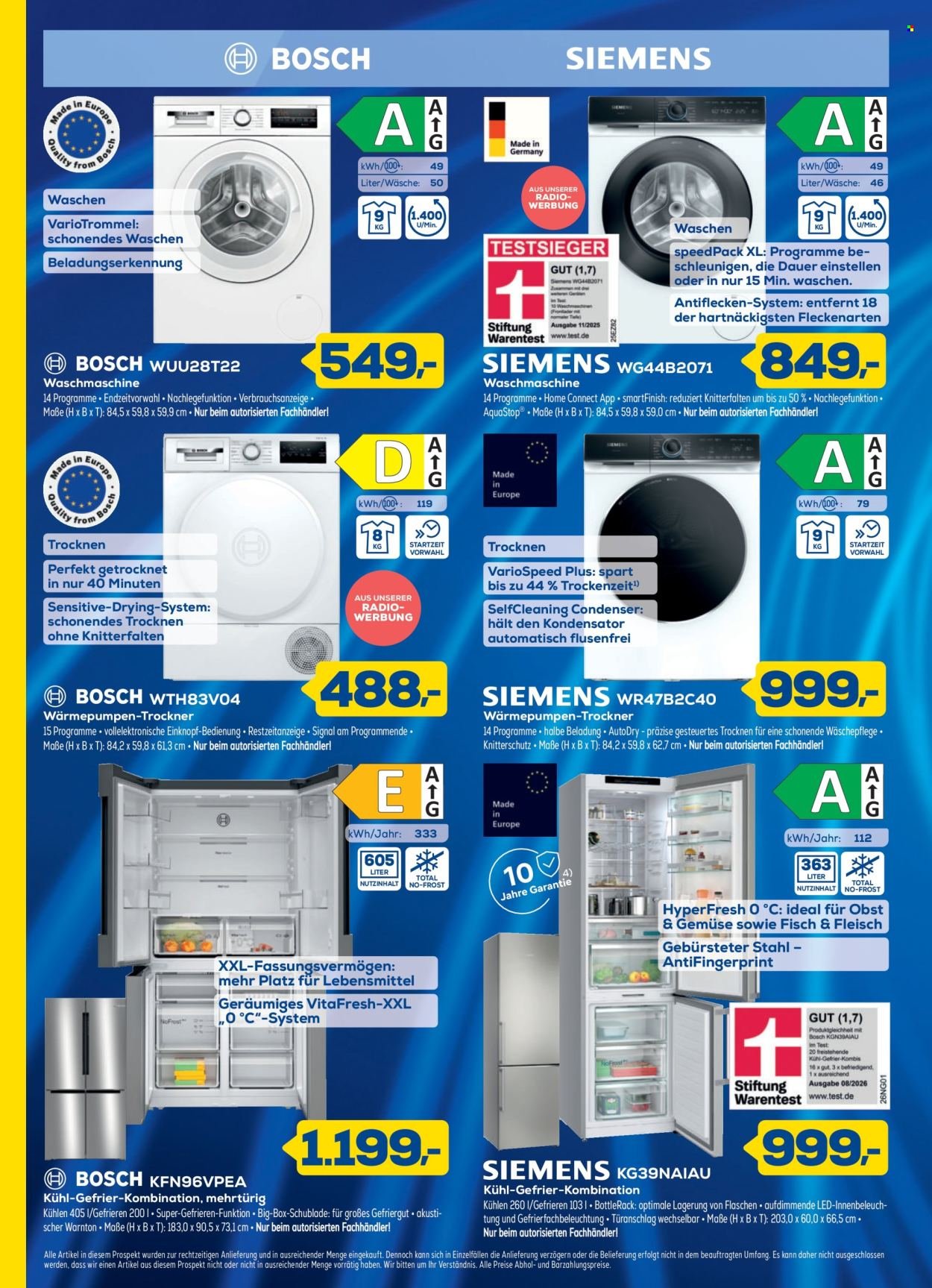 EURONICS Prospekt - Ab Mittwoch 26.08.2026