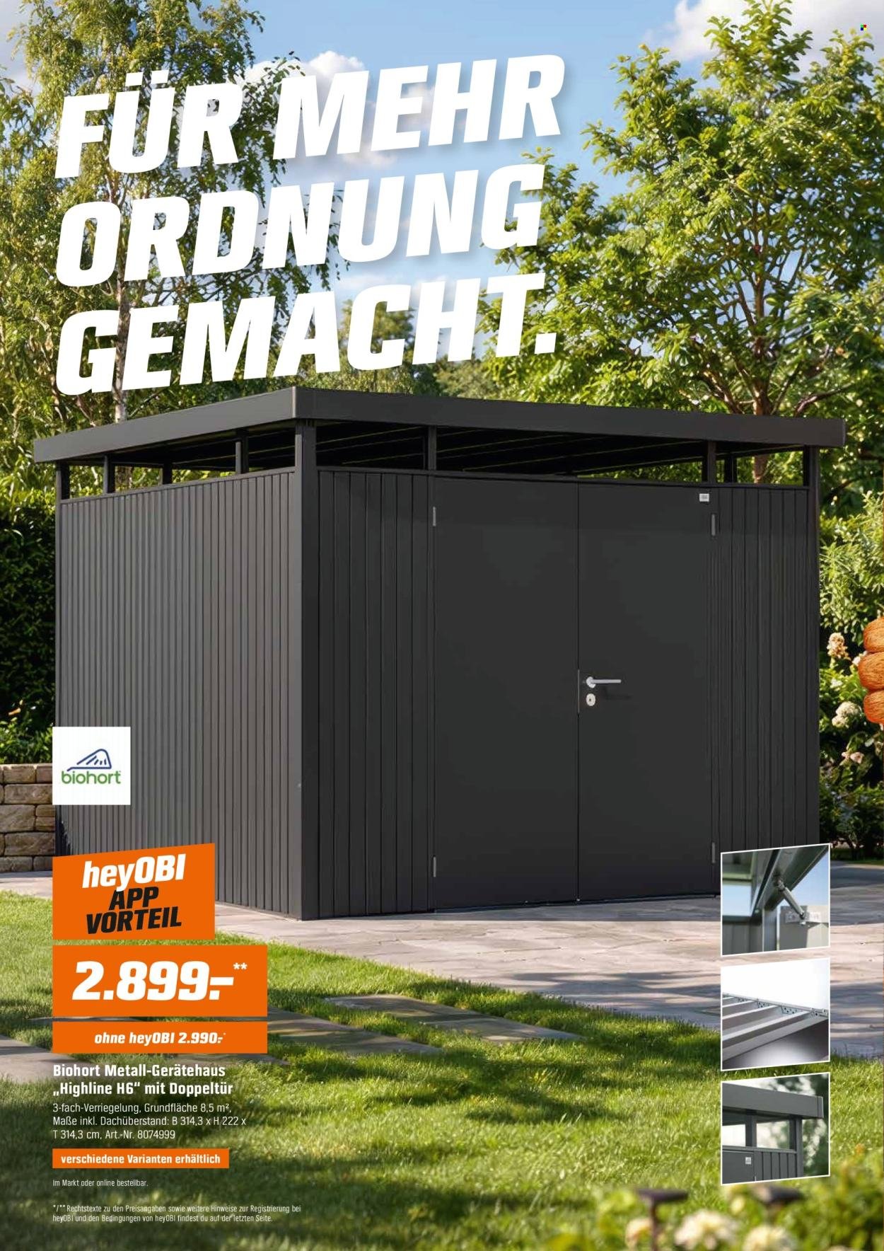 OBI Prospekt - Ab Samstag 1.08.2026