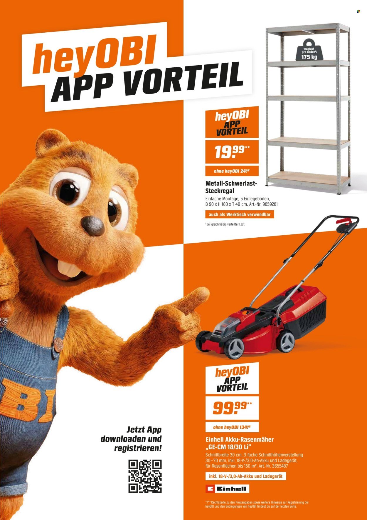 OBI Prospekt - Ab Samstag 1.08.2026