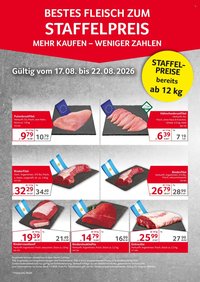 SELGROS Prospekt - Fleisch zum Staffelpreis
