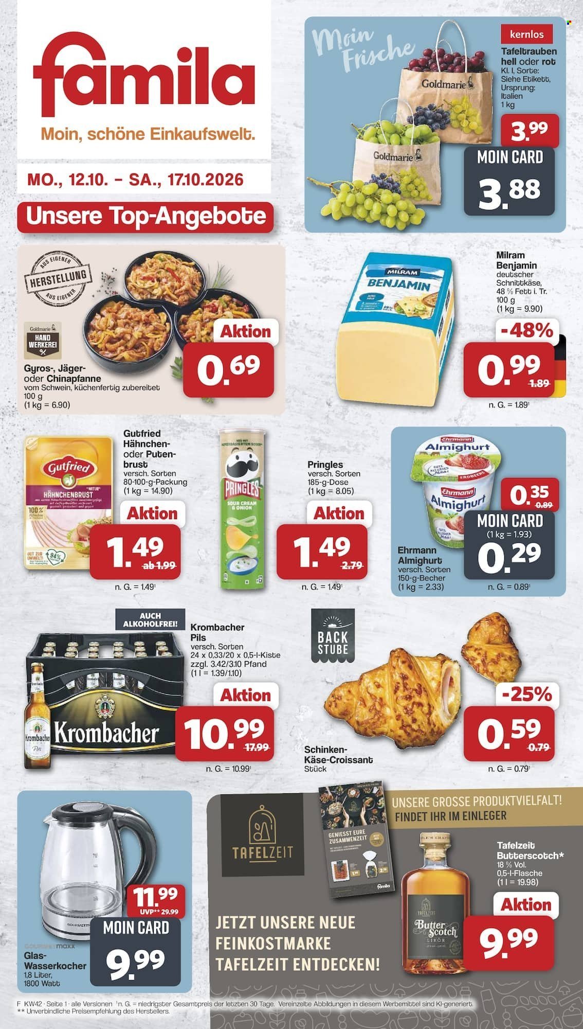 FAMILA Prospekt - Ab Montag 12.10.2026