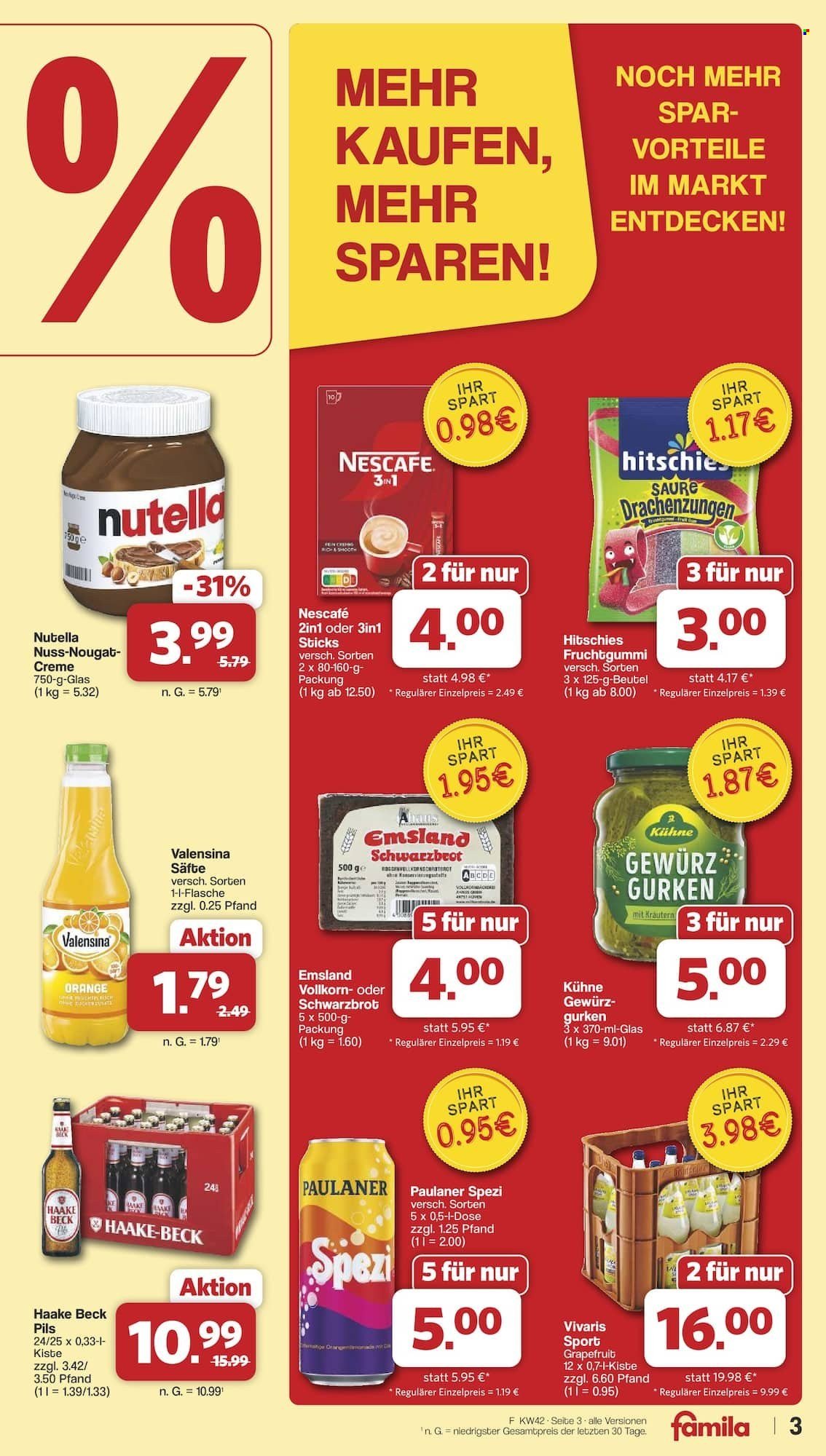 FAMILA Prospekt - Ab Montag 12.10.2026